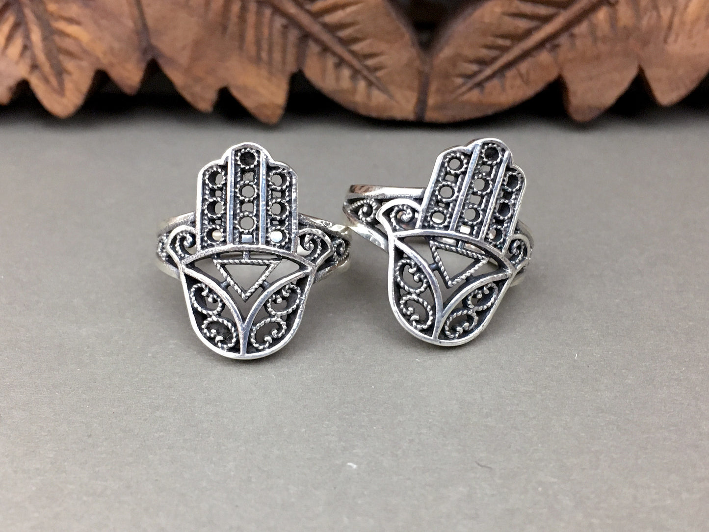 Hamsa Ring Sterling