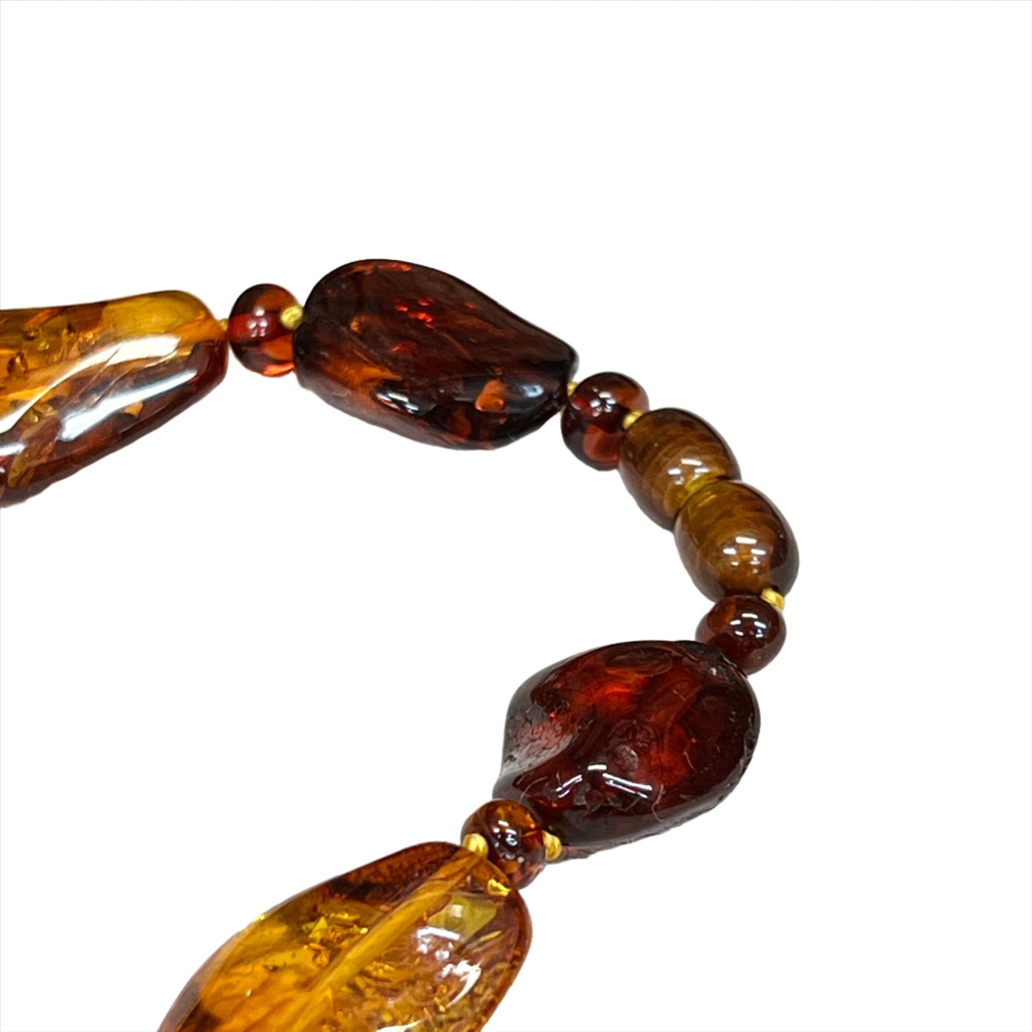 Polished Multi Amber Necklaces