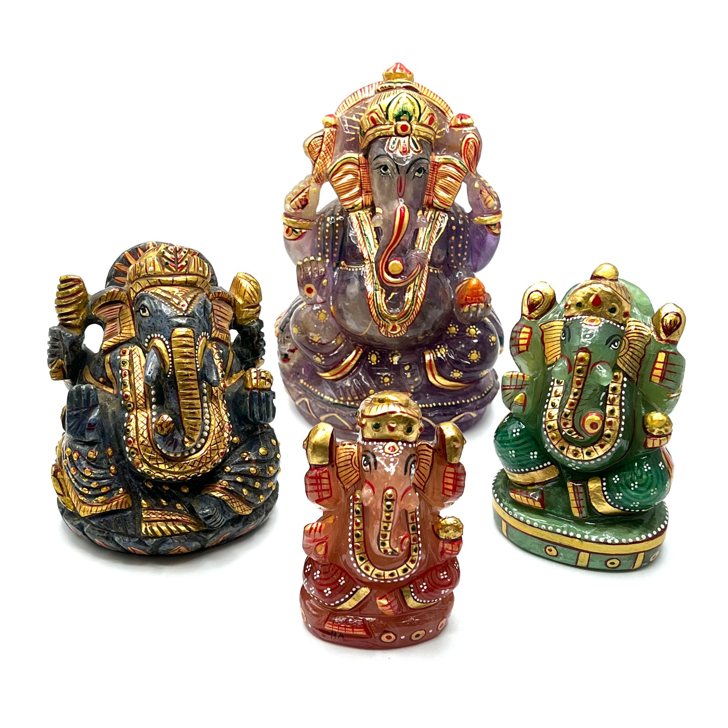 Crystal Carved Ganesha