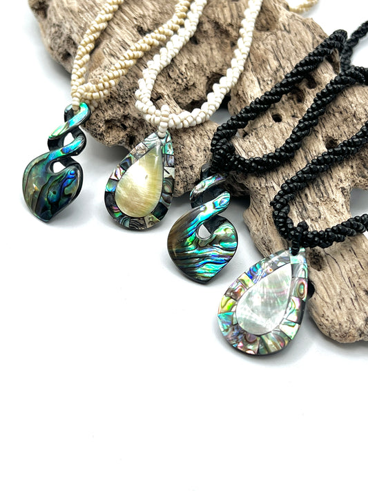 Beaded Shell Necklaces