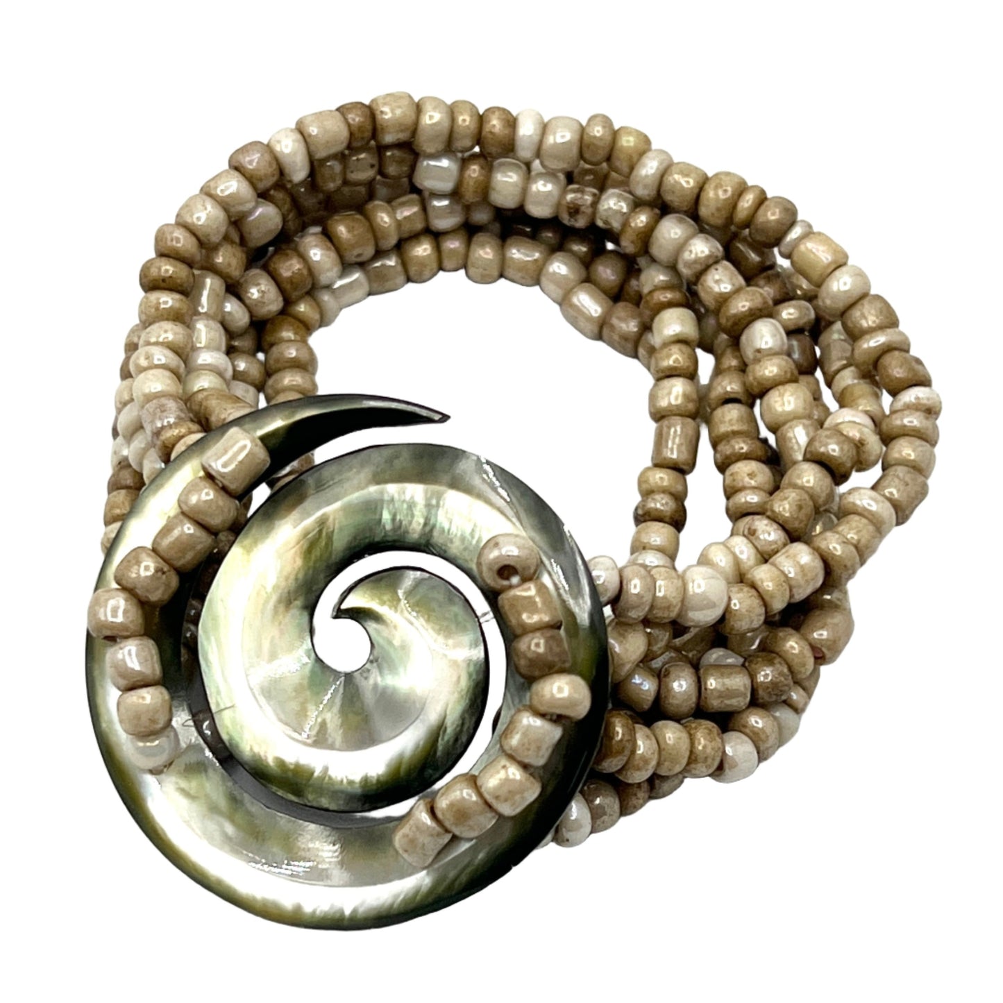 Beaded Shell Bracelets