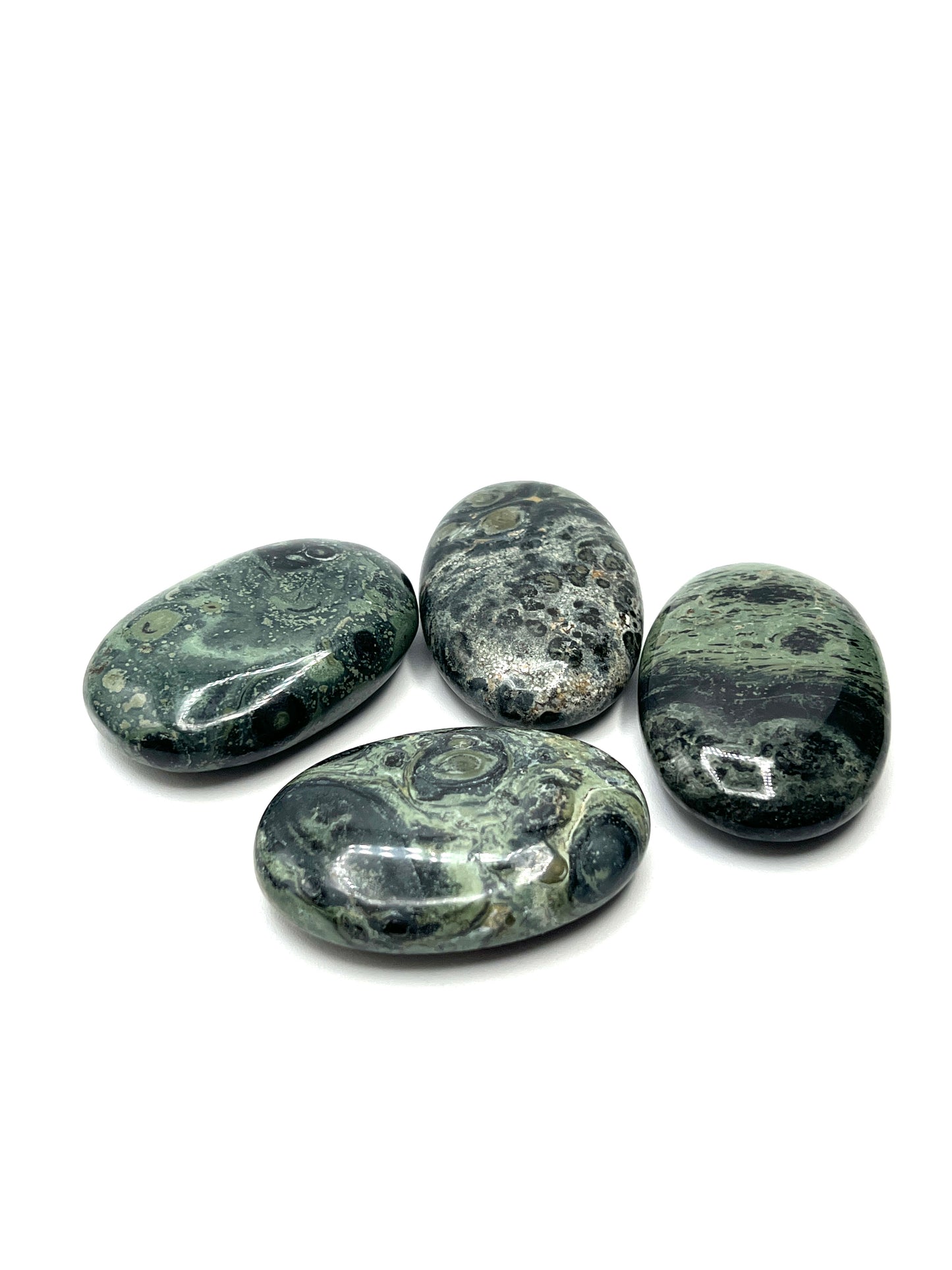 Kambaba Jasper Palm Stones & Worry Stones