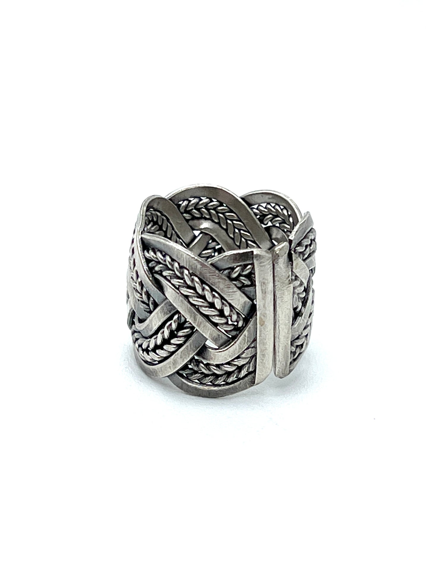 Sterling Silver Braided Ring
