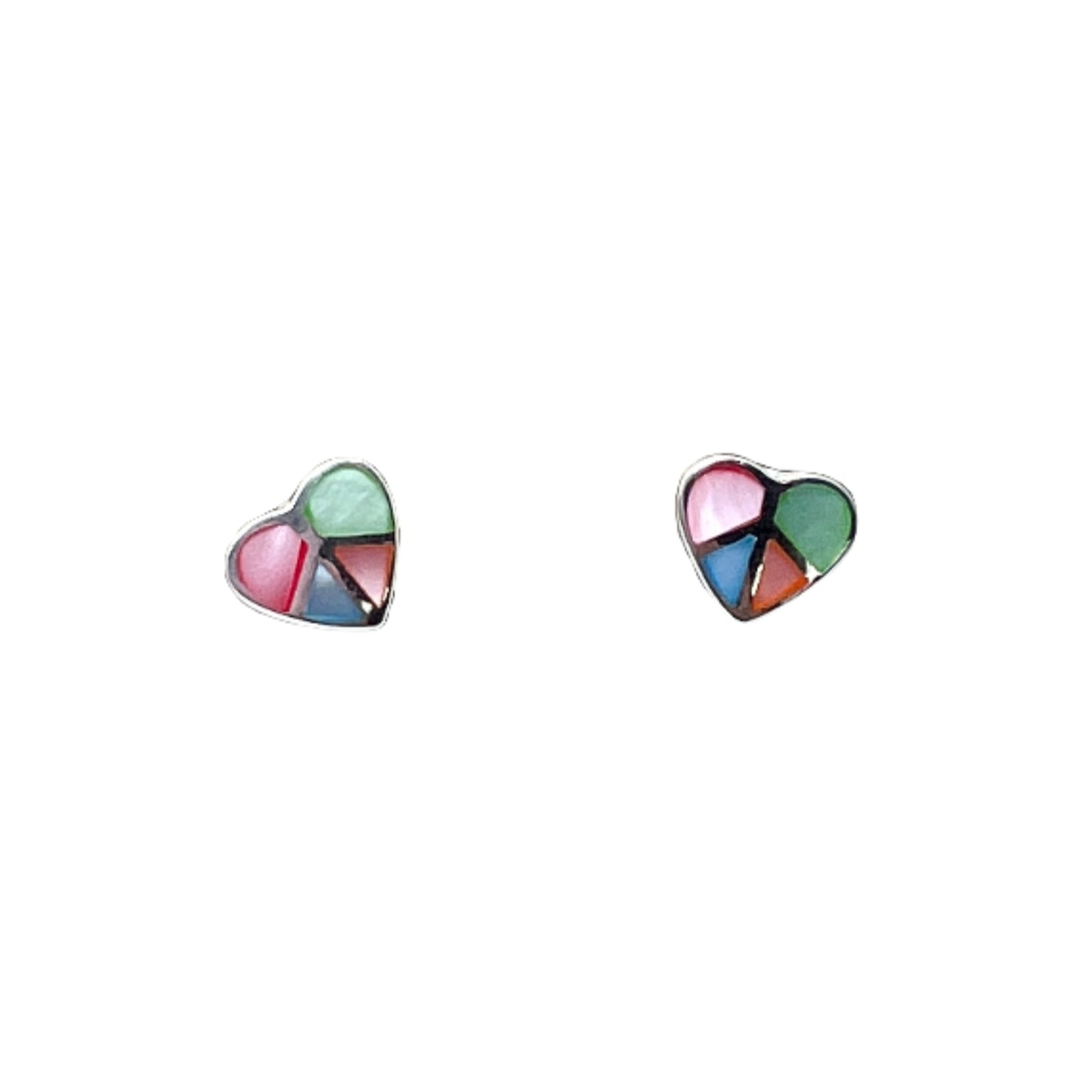 Heart Peace Sign Earrings