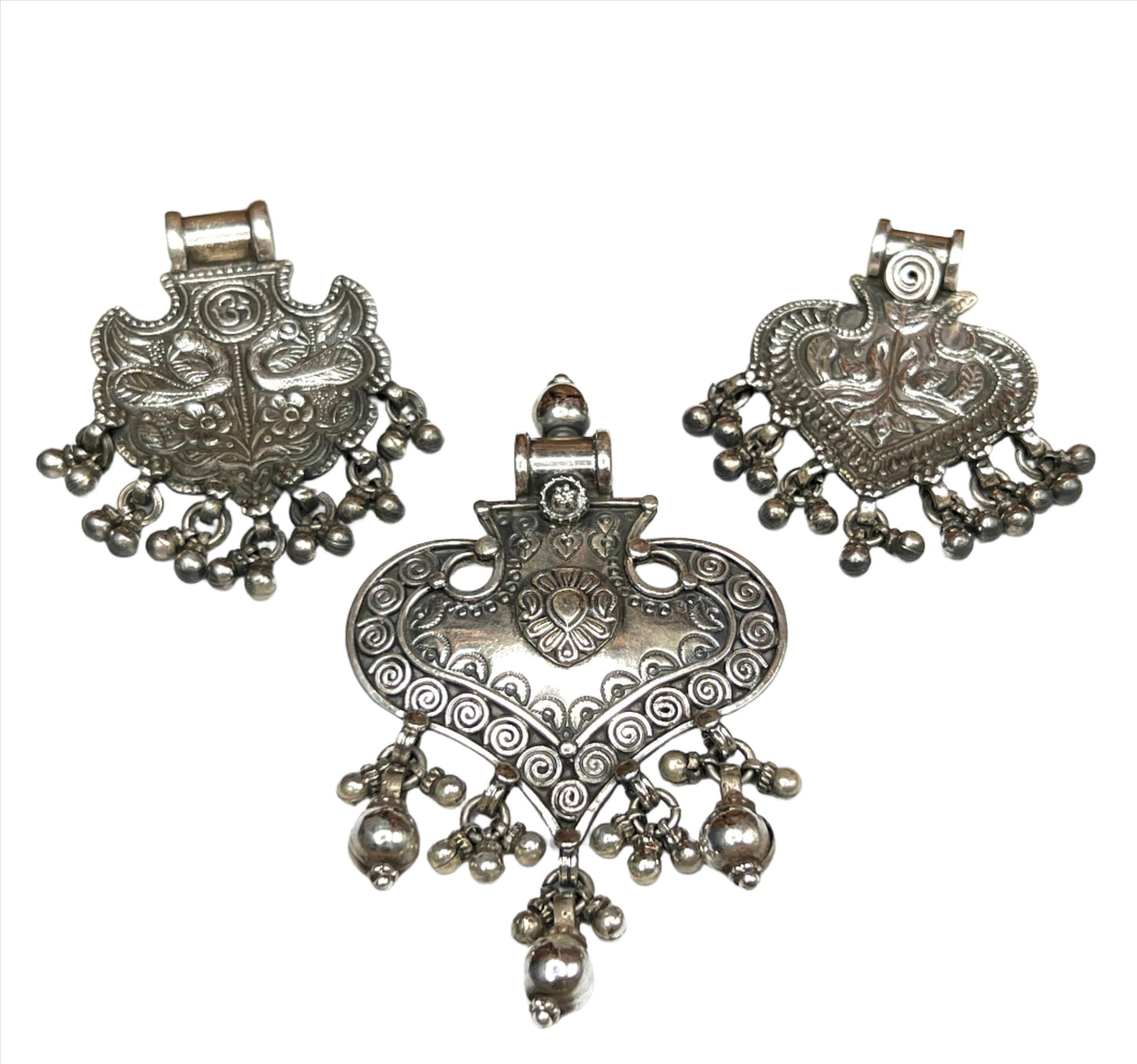 Large Tribal Rajasthani Dangle Pendants