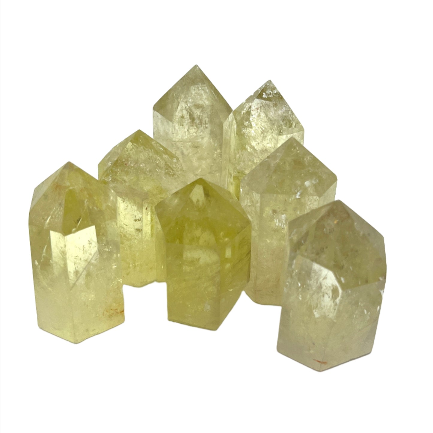Natural Citrine Polished Towers
