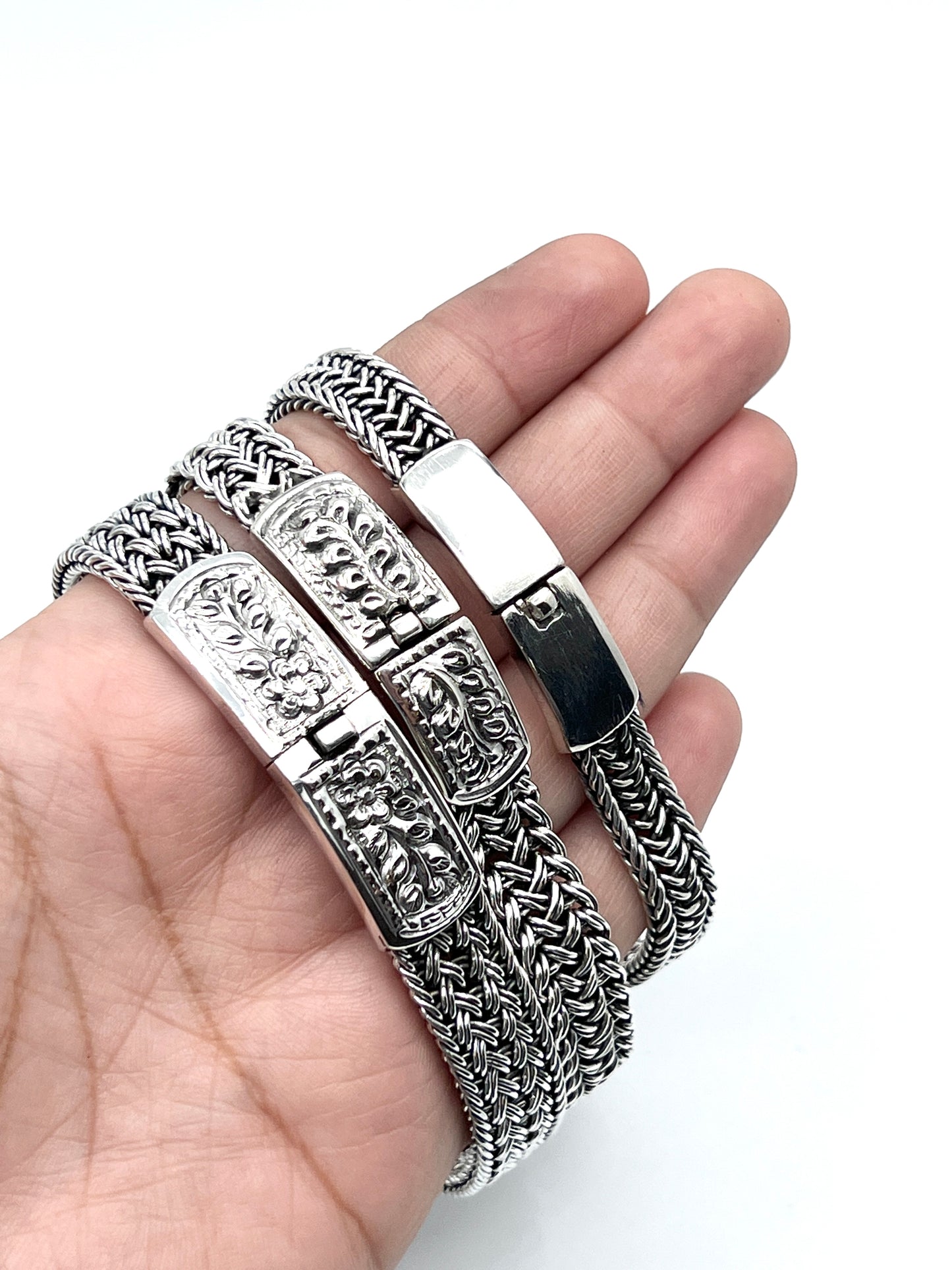 Sterling Silver Chain Bracelets