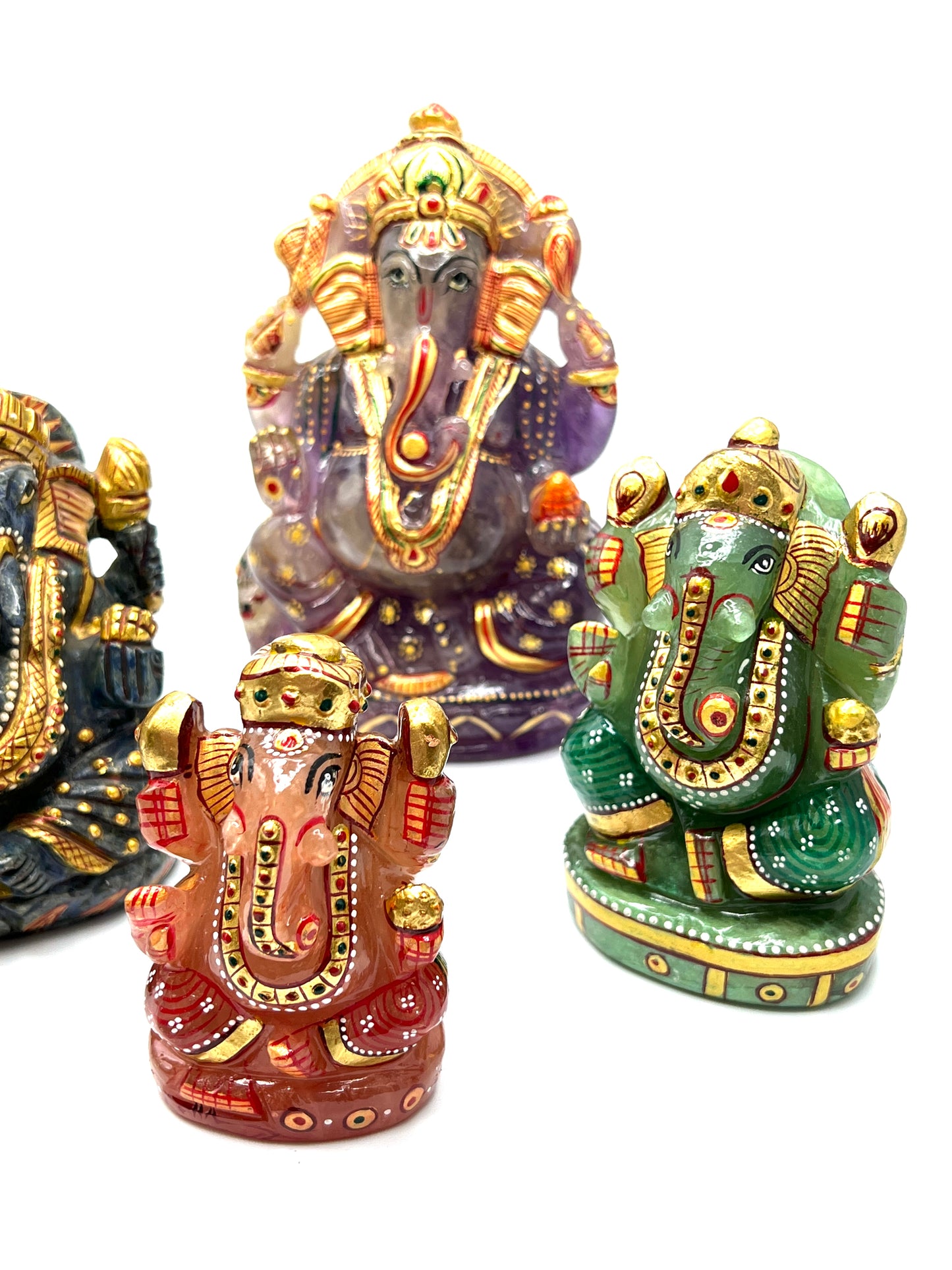Crystal Carved Ganesha