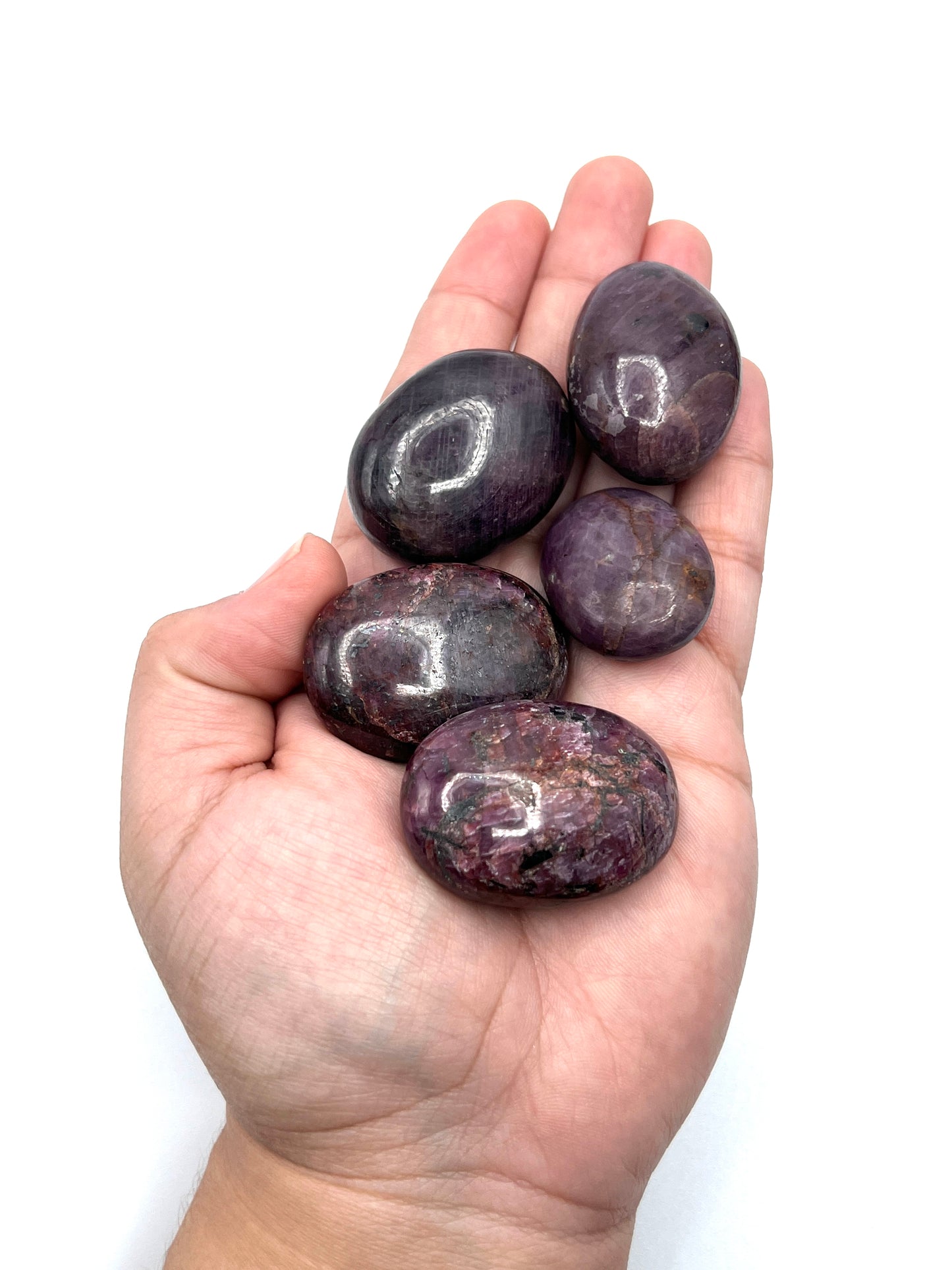 Star Ruby Palmstones