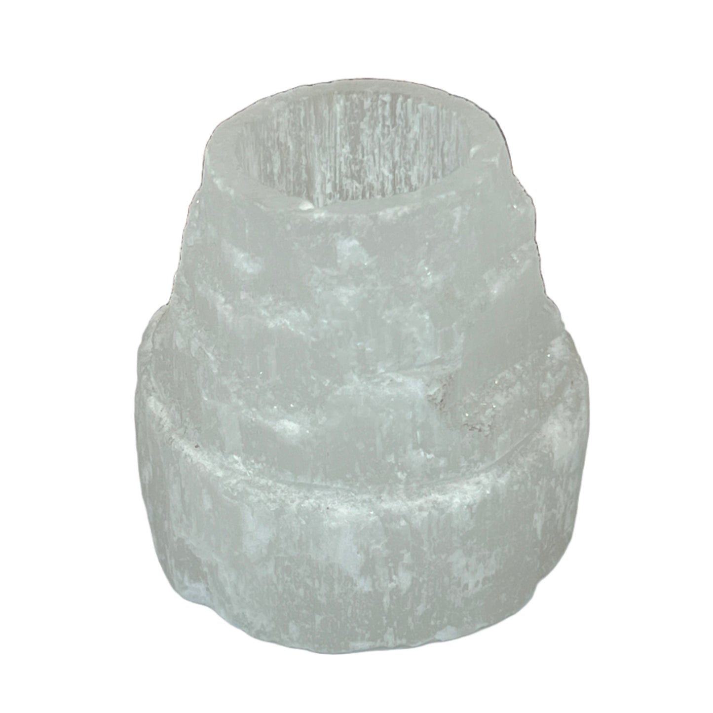 Selenite Candle Holders