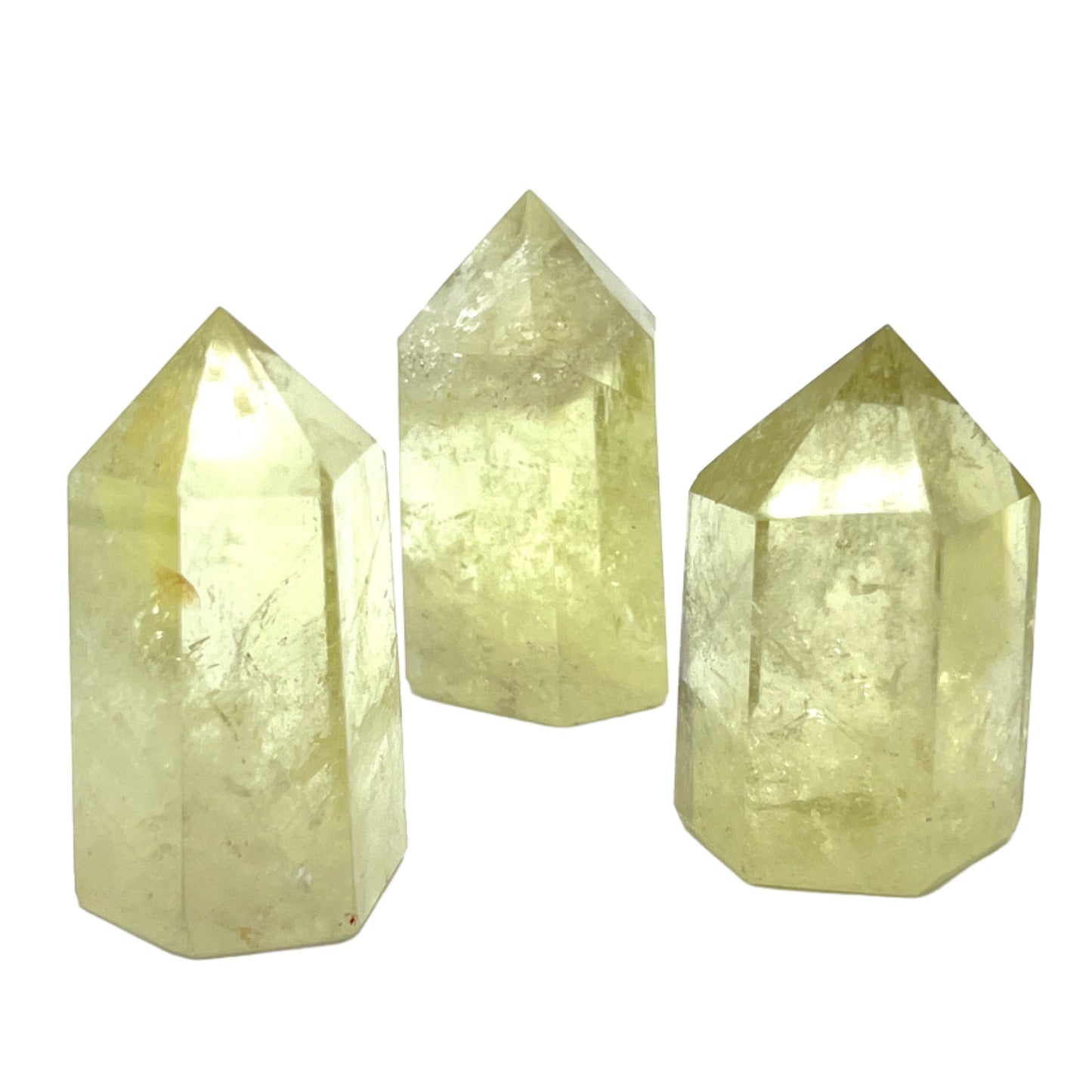 Natural Citrine Polished Towers