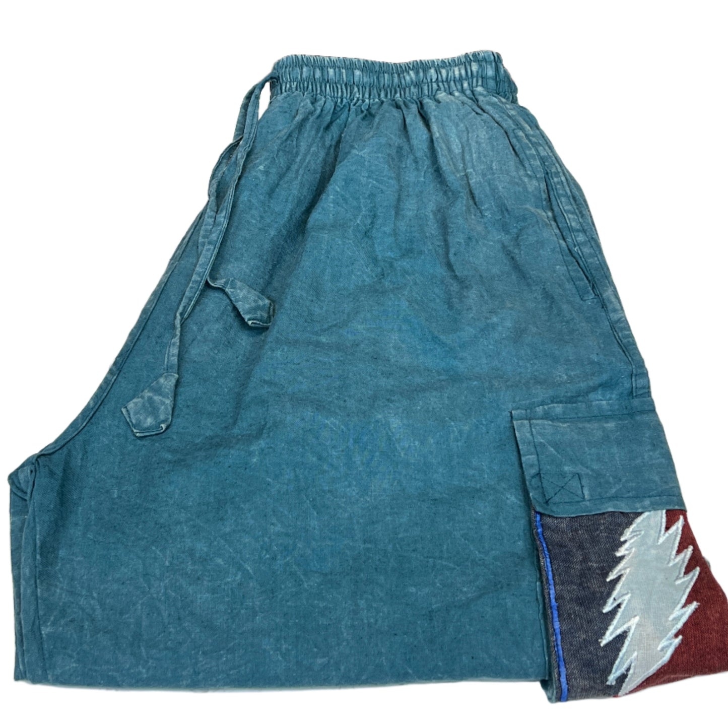 Cotton Lightning Bolt Shorts
