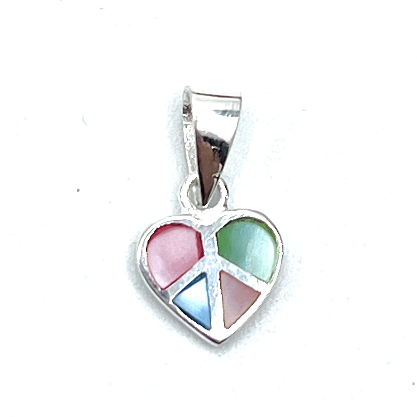 Heart Peace Sign Pendants
