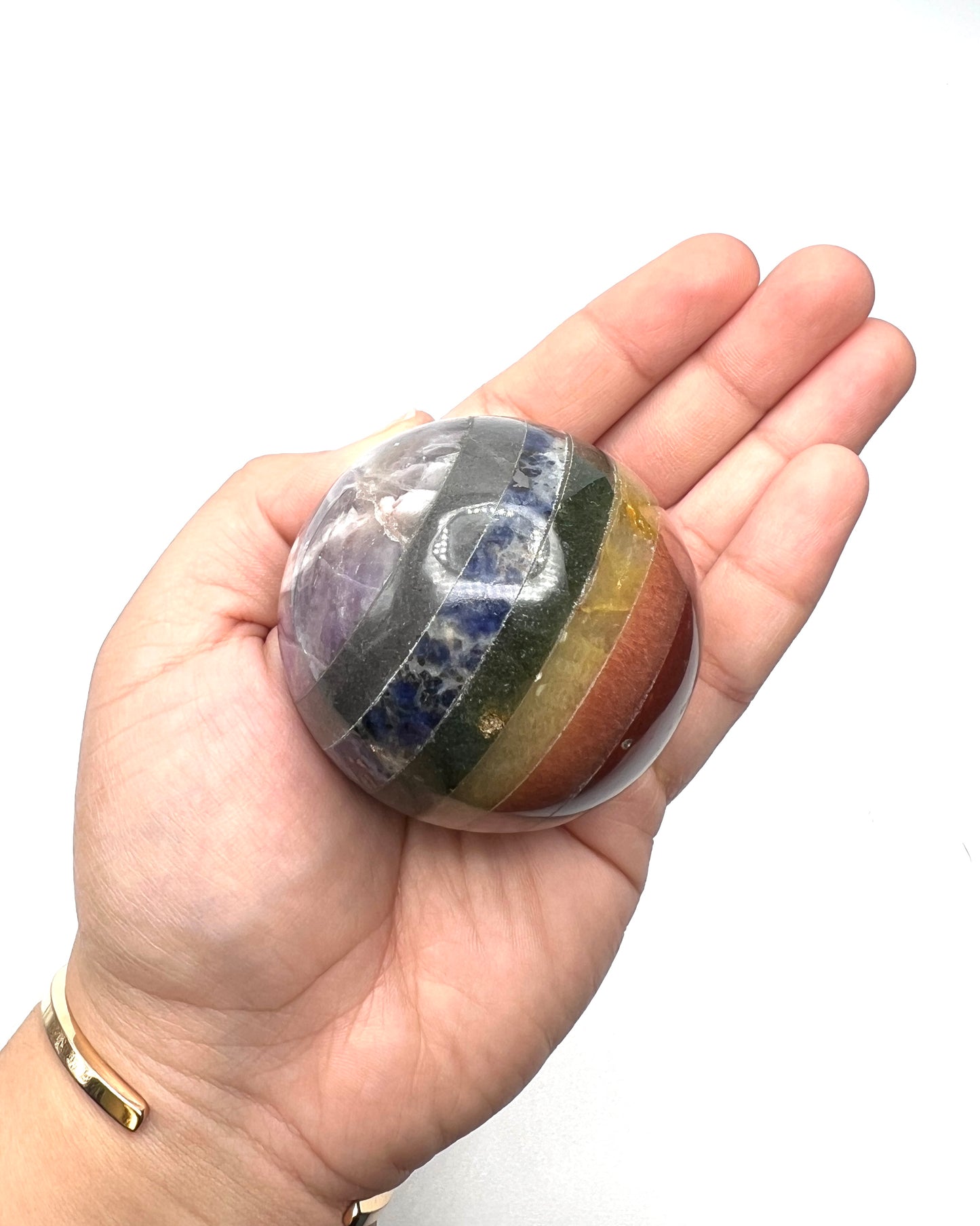 7 Gemstone Chakra Spheres
