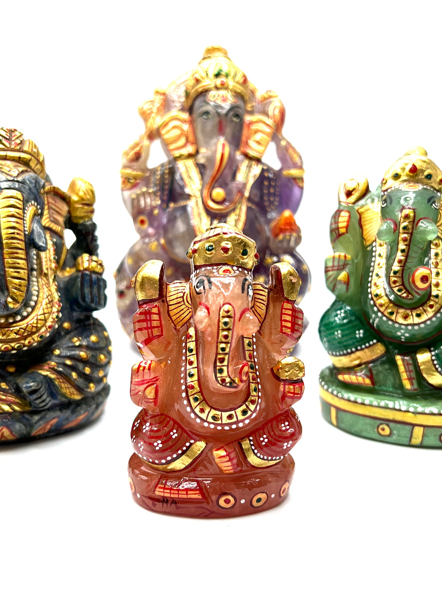 Crystal Carved Ganesha