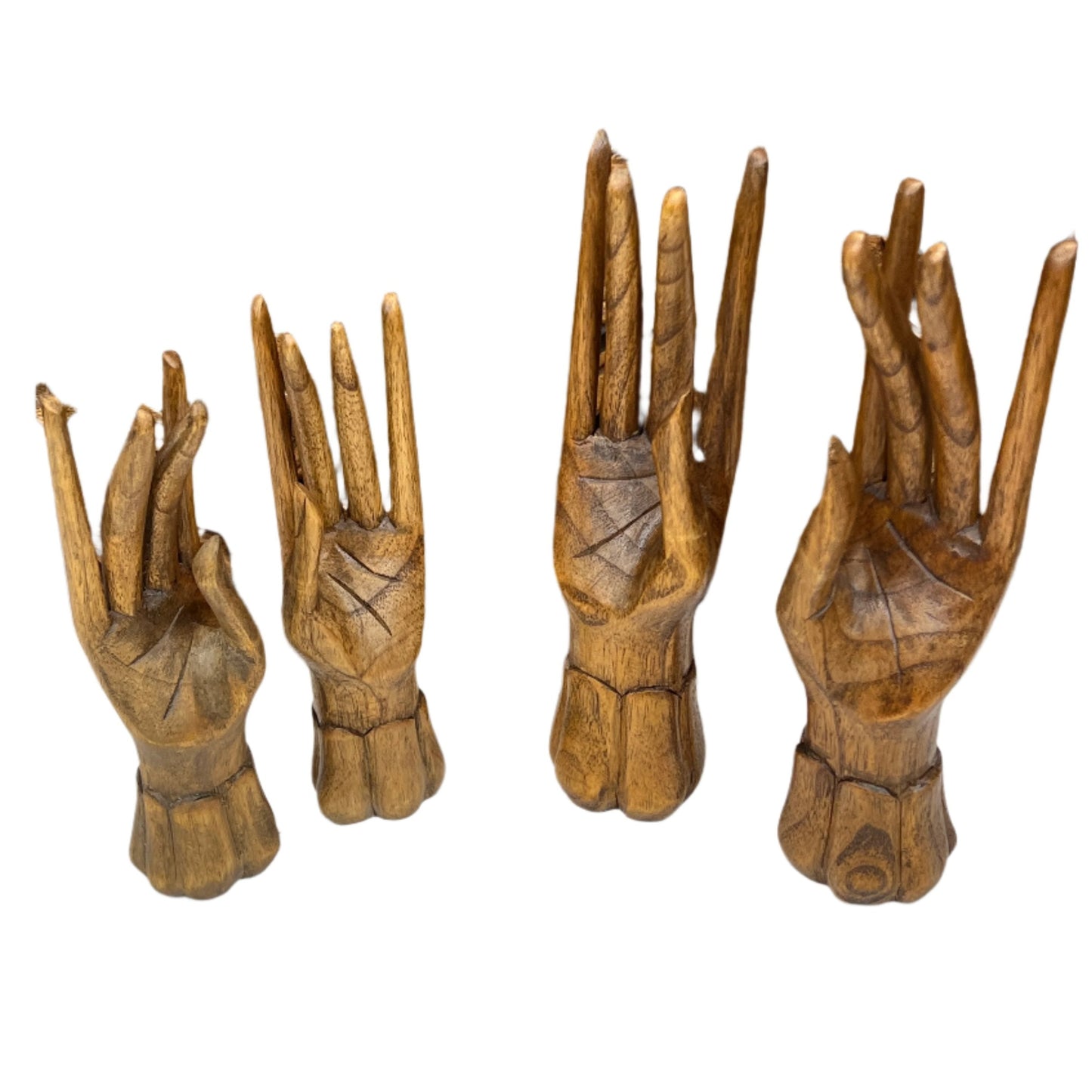 Standing Double Hand Statues