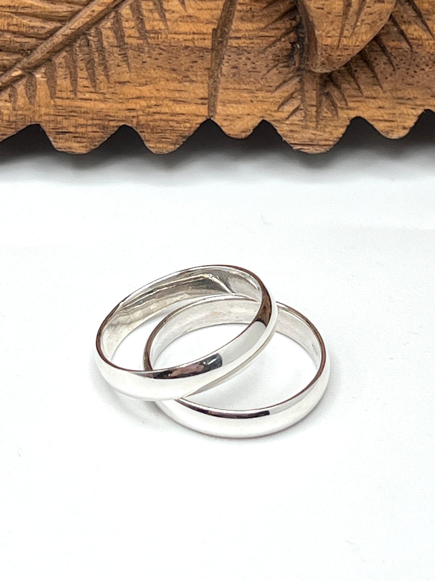 Sterling Silver Plain Band Ring