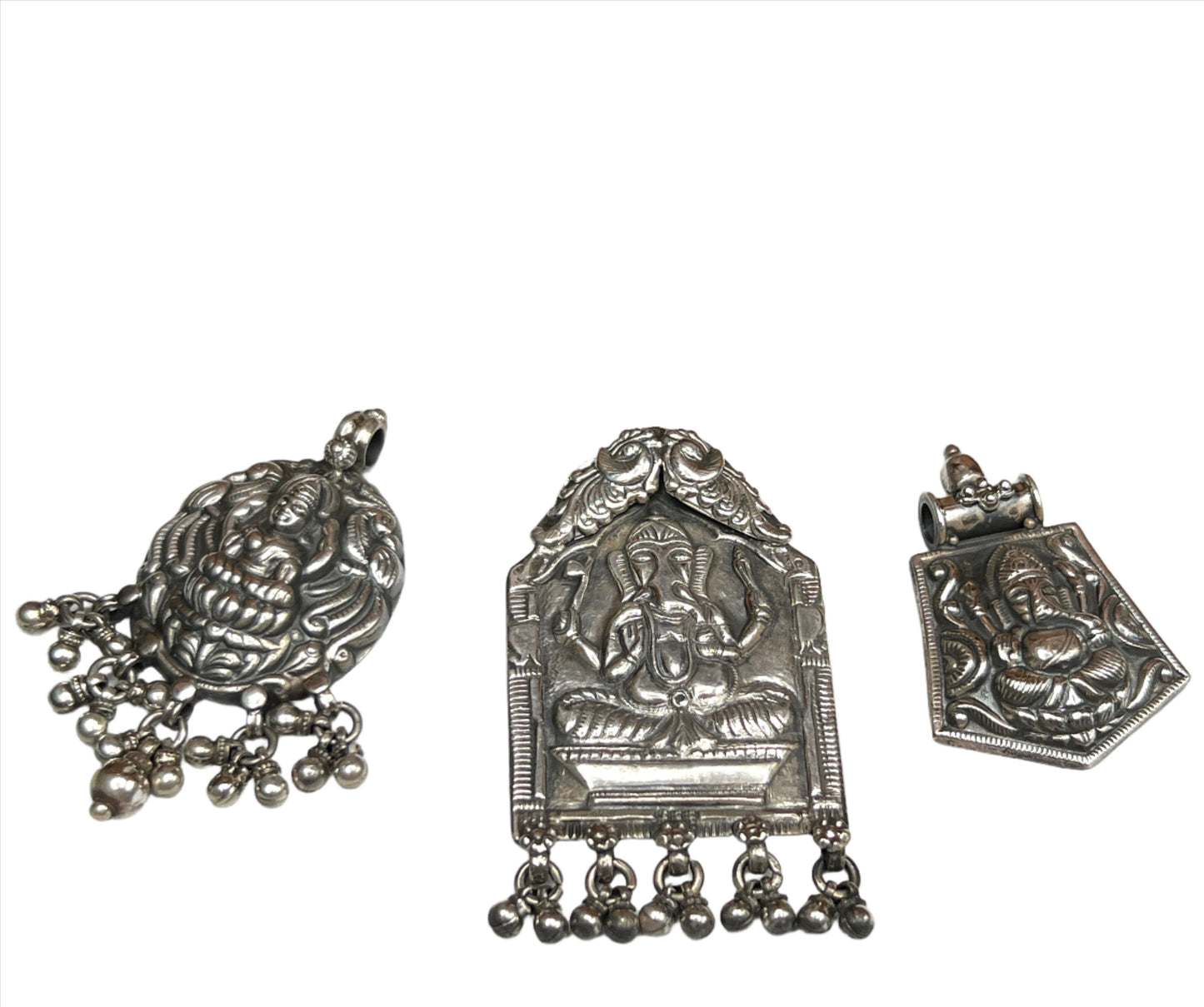 Large Tribal Ganesh & Buddha Pendants