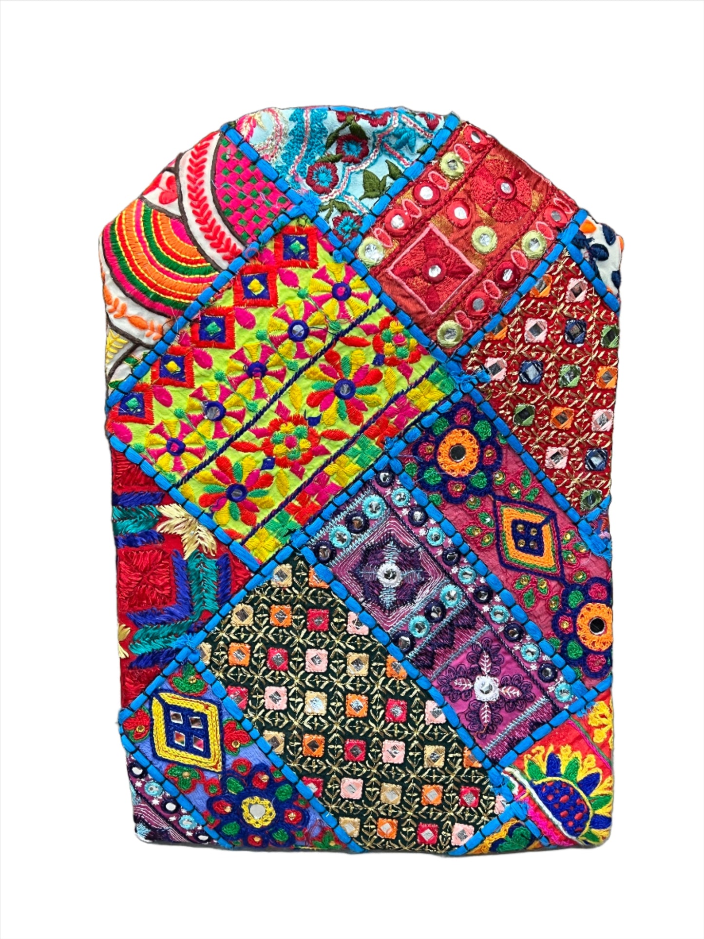Rajasthani Embroidery Patchwork Yoga Bag