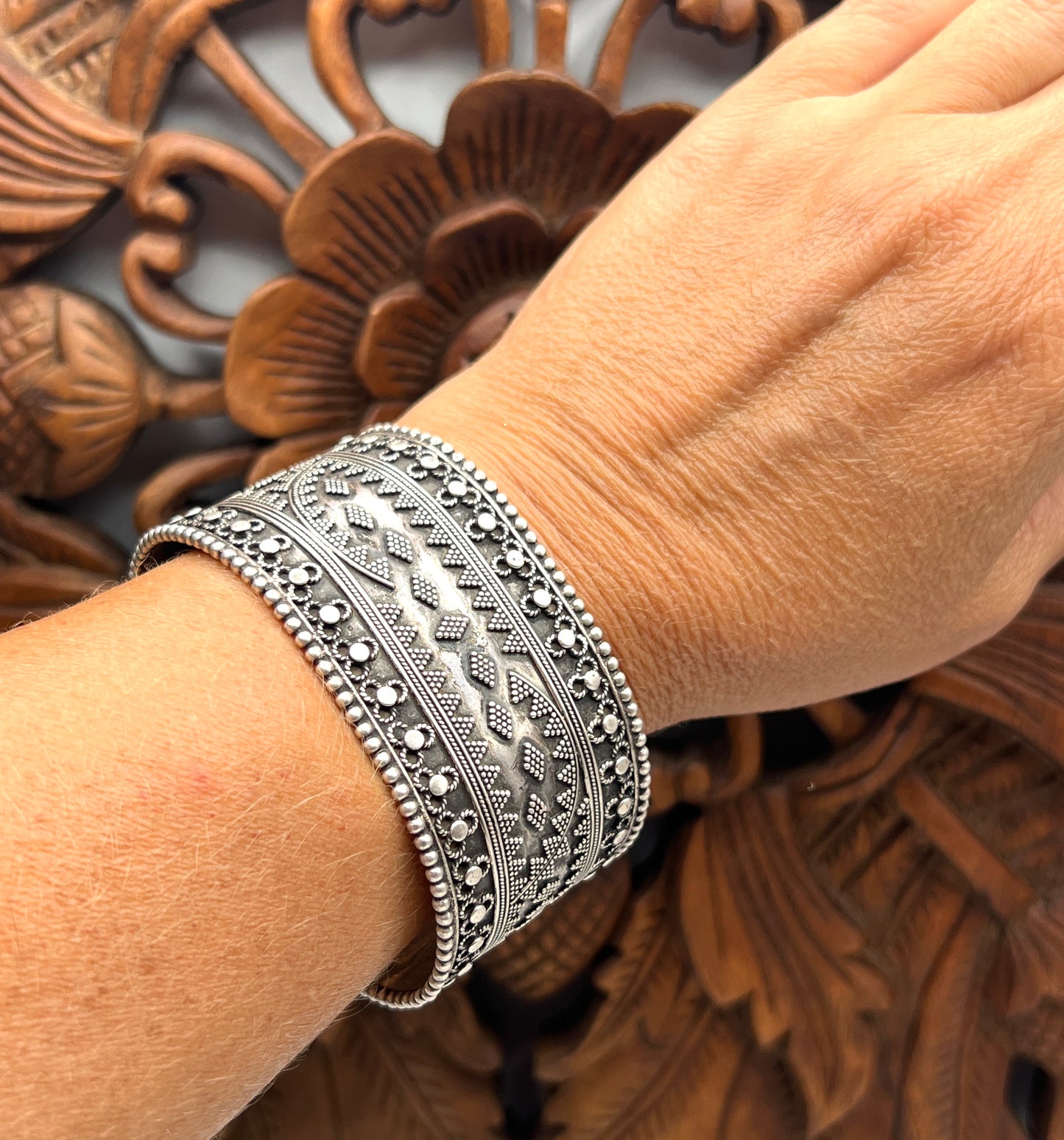 Rajasthani Tribal Cuff Bracelet