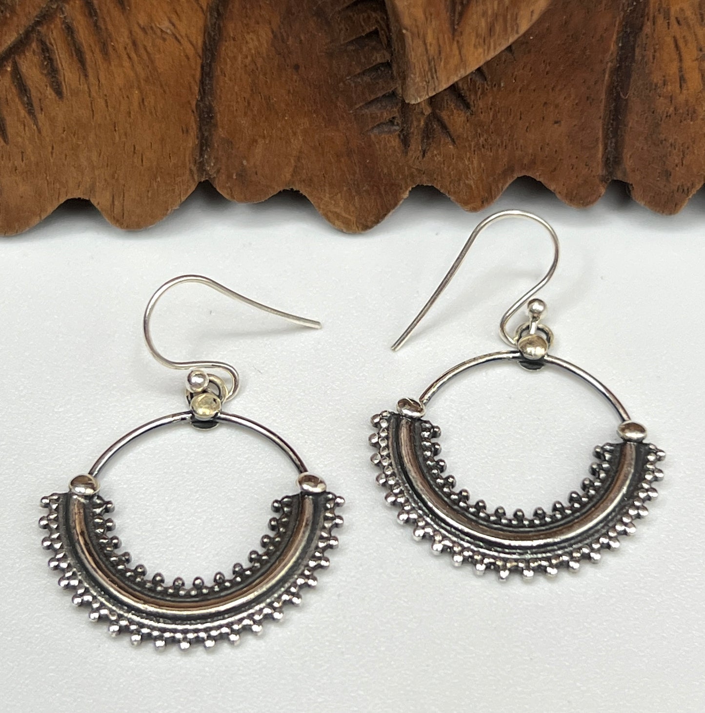 Small Beaded Tribal Earring