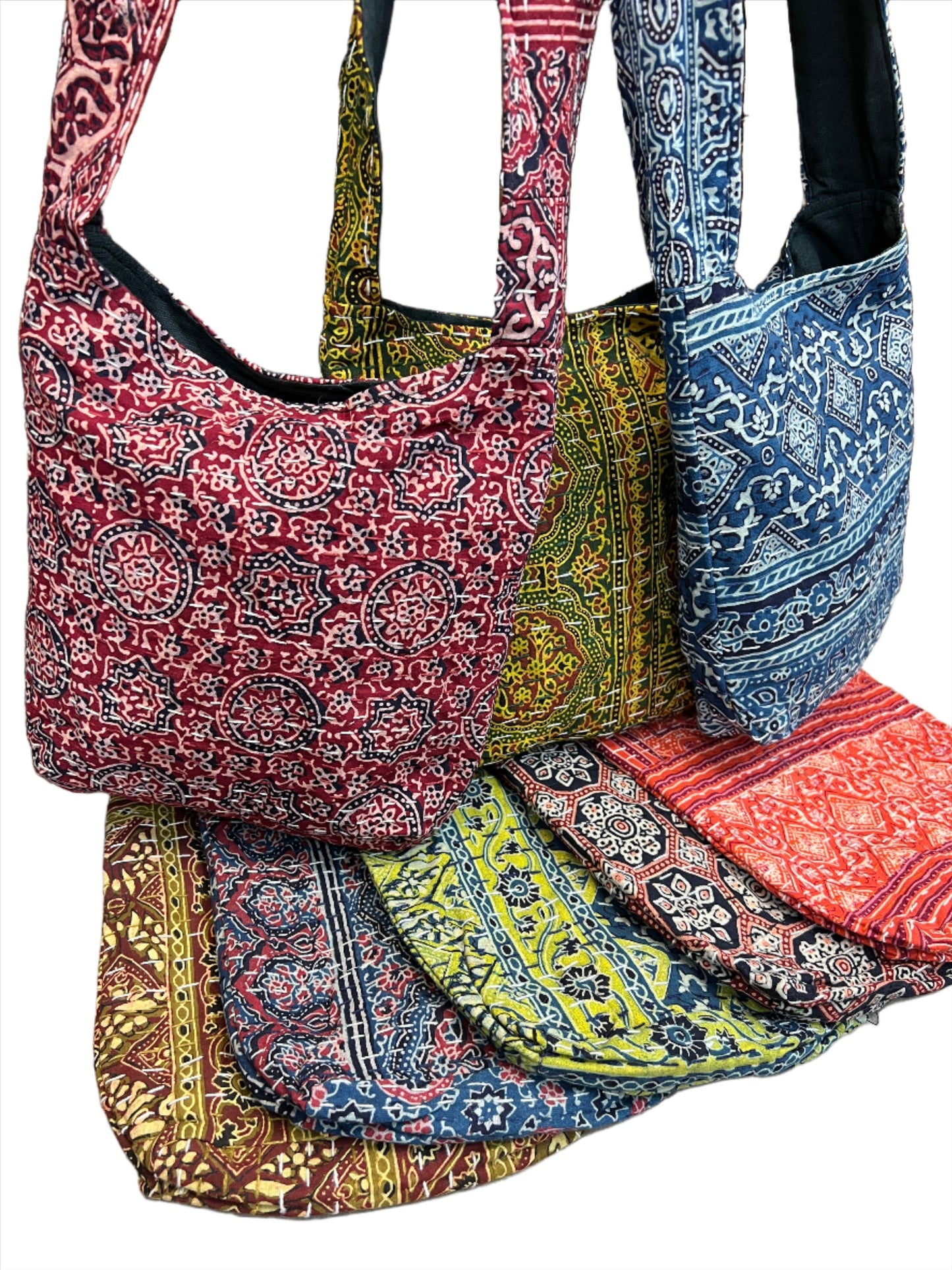 Kantha Rajasthani Cotton print Shoulder Bag