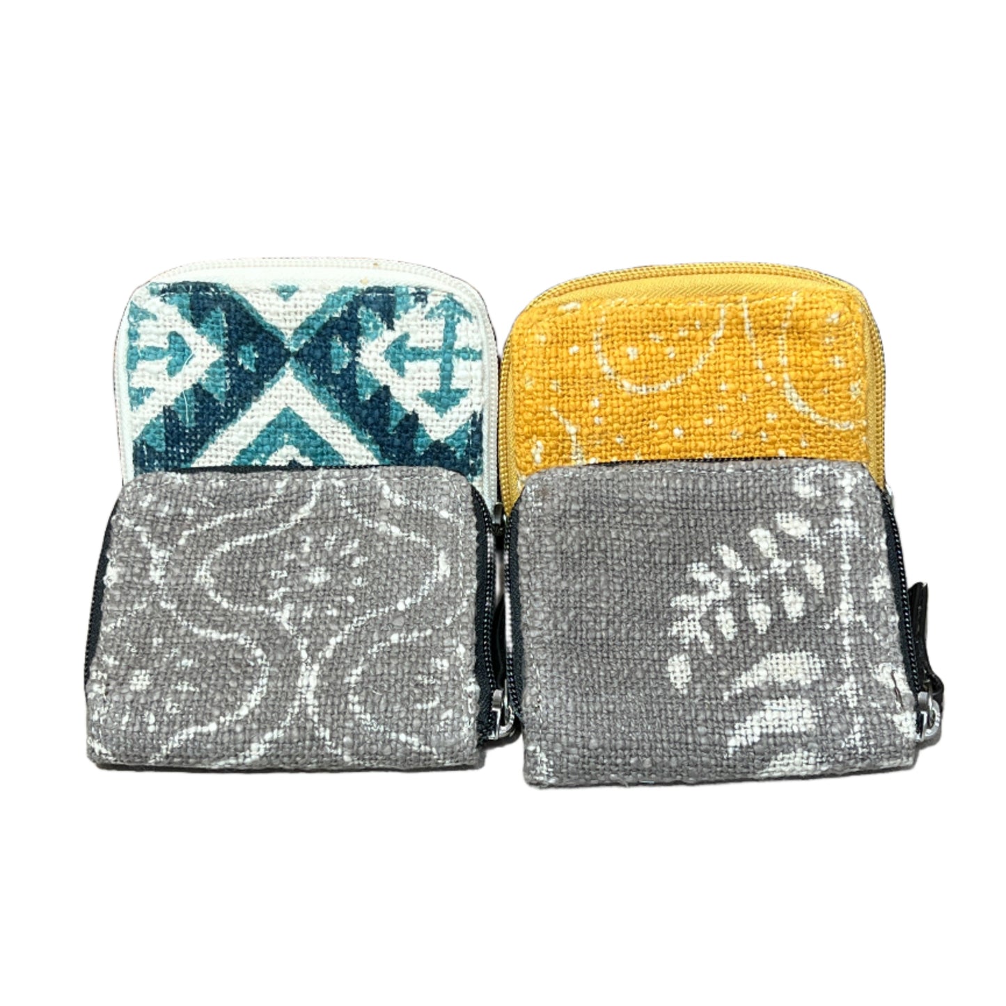 Block Print Vegan Wallet