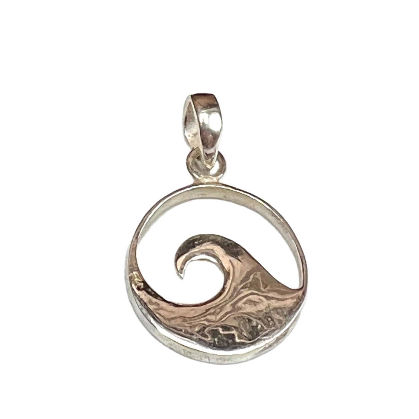 Sterling Silver Wave Pendants