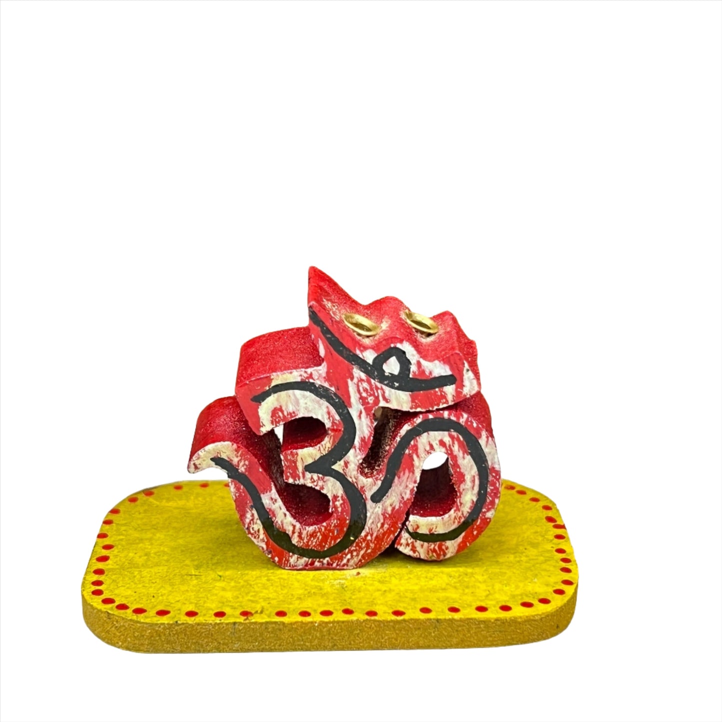 Om Painted Incense Burner