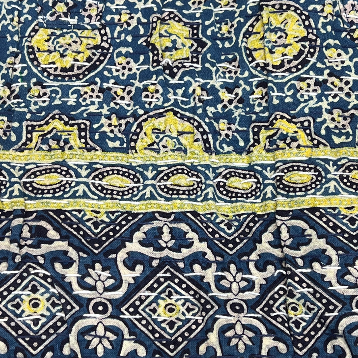 Rajasthani Print Kantha Duffle Bag