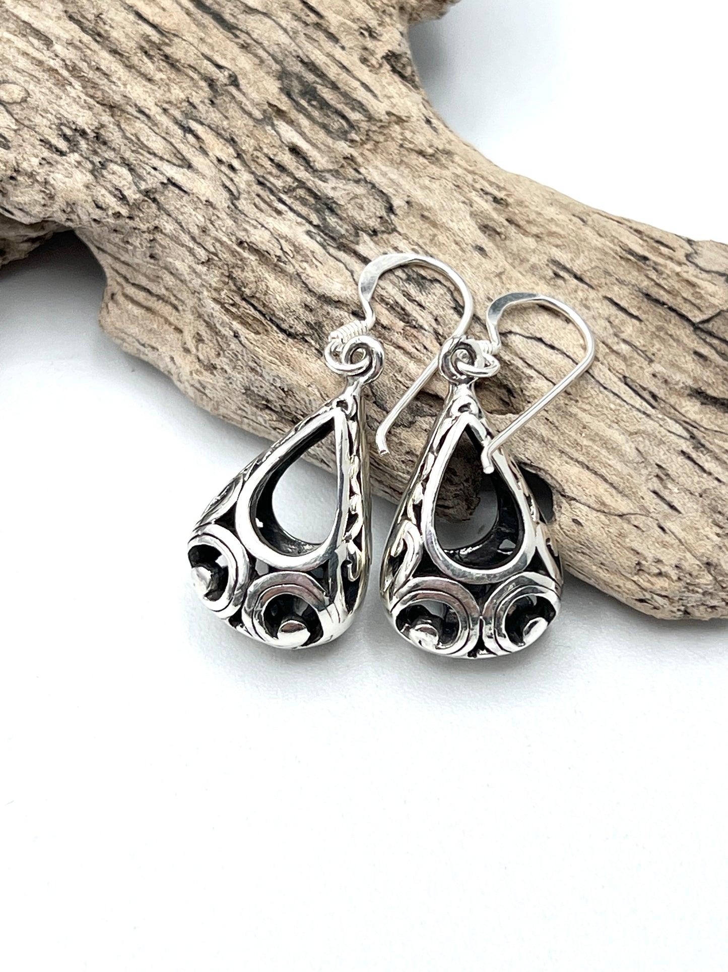 Filigree Swirl Earrings