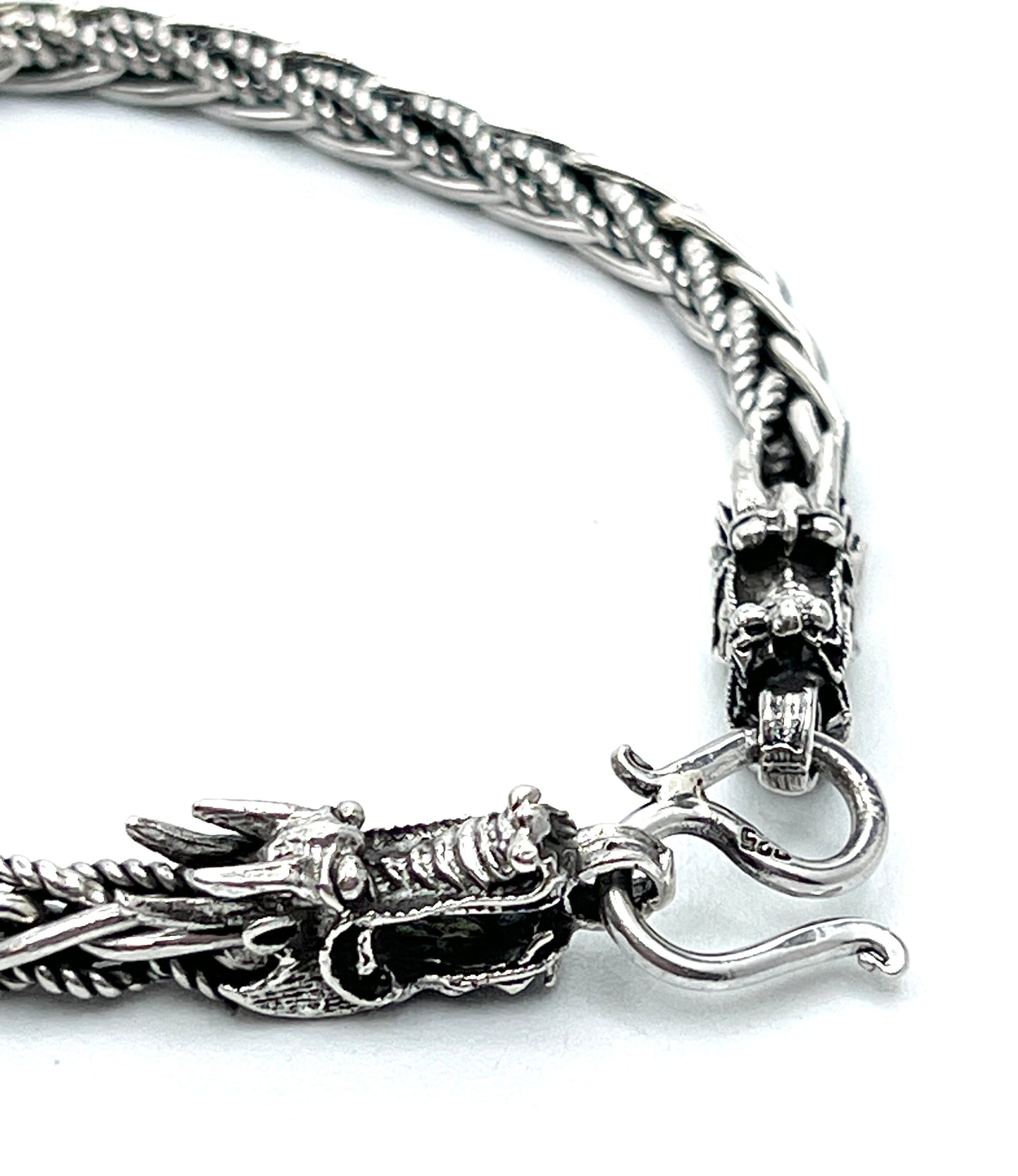 Double Dragon Chain Bracelets