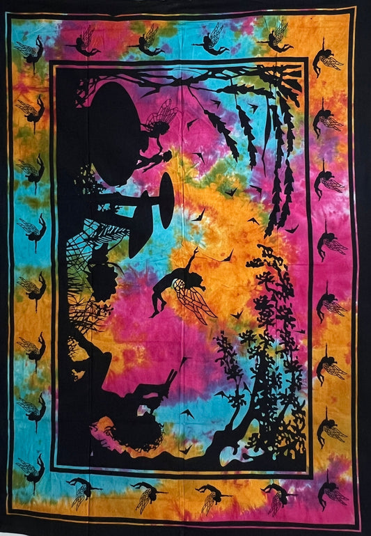 Mushrooms  Fairies Tapestries  | 3 Colors
