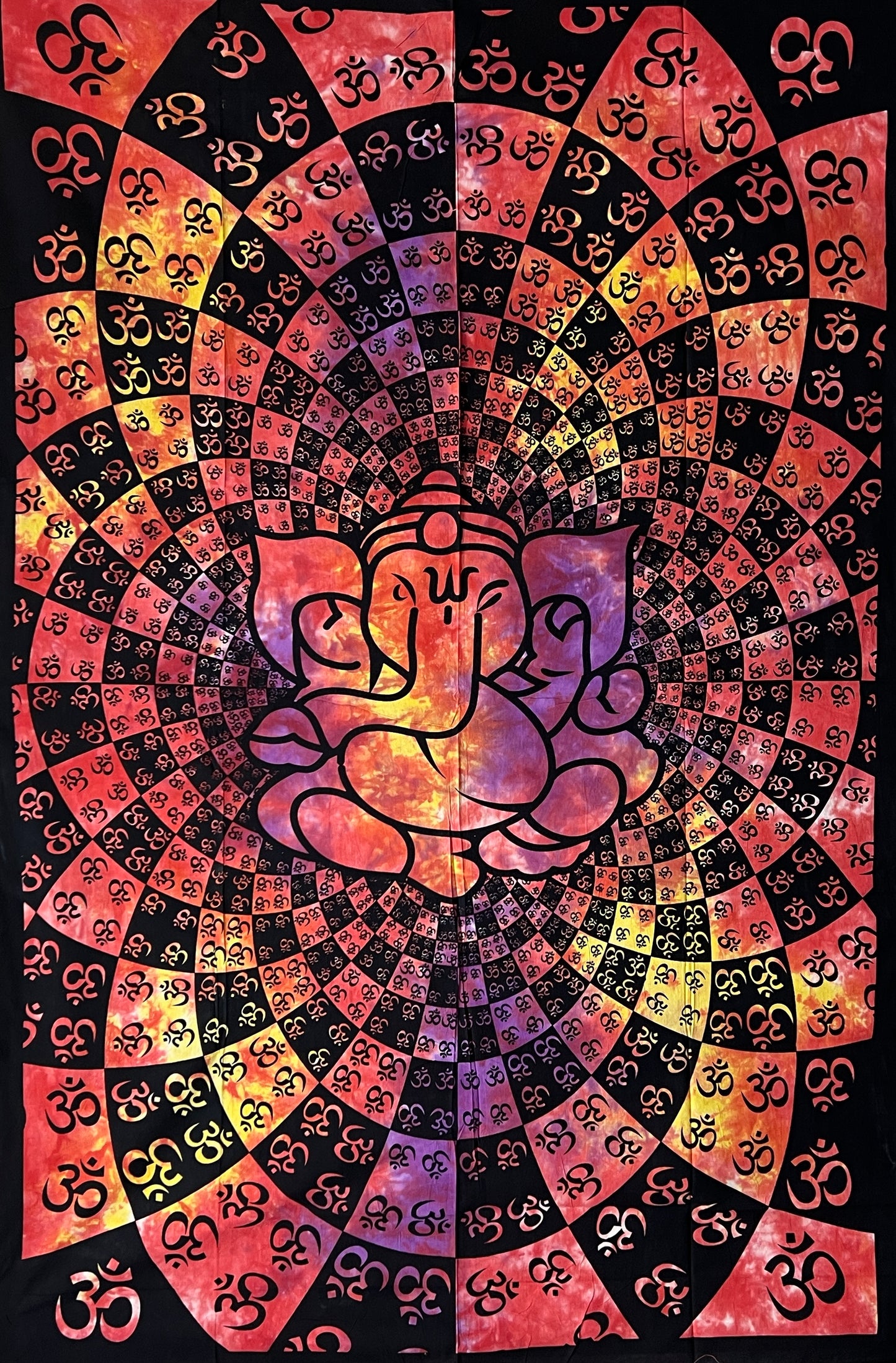 Om Ganesh Tapestry | 4 Colors