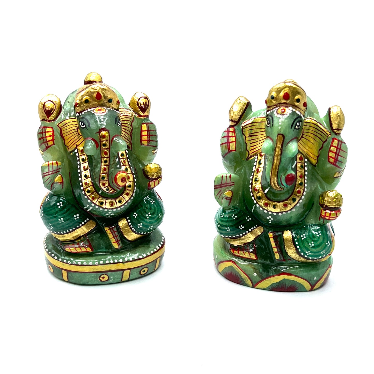 Crystal Carved Ganesha