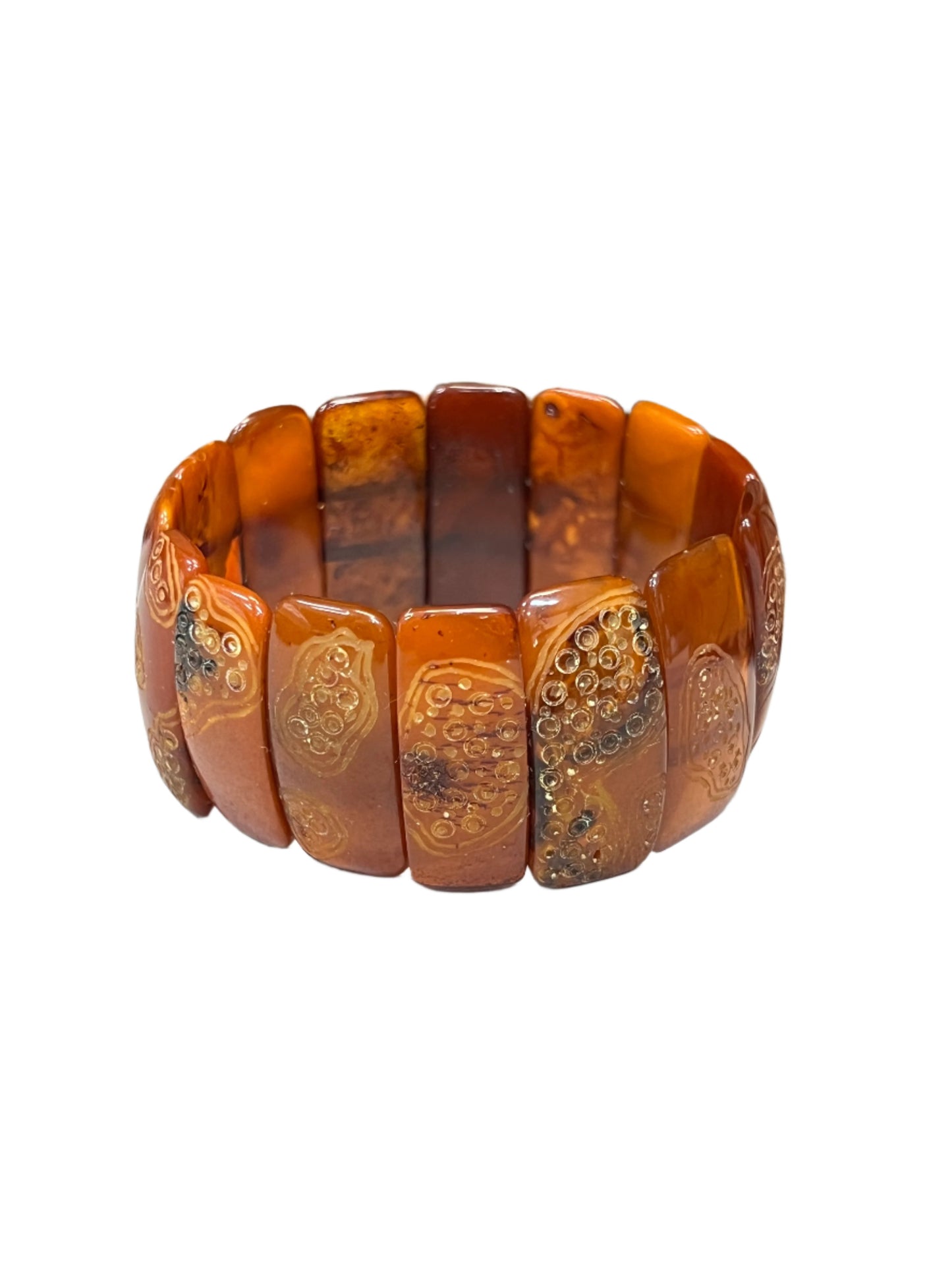 Honey Amber Stretchy Bracelets