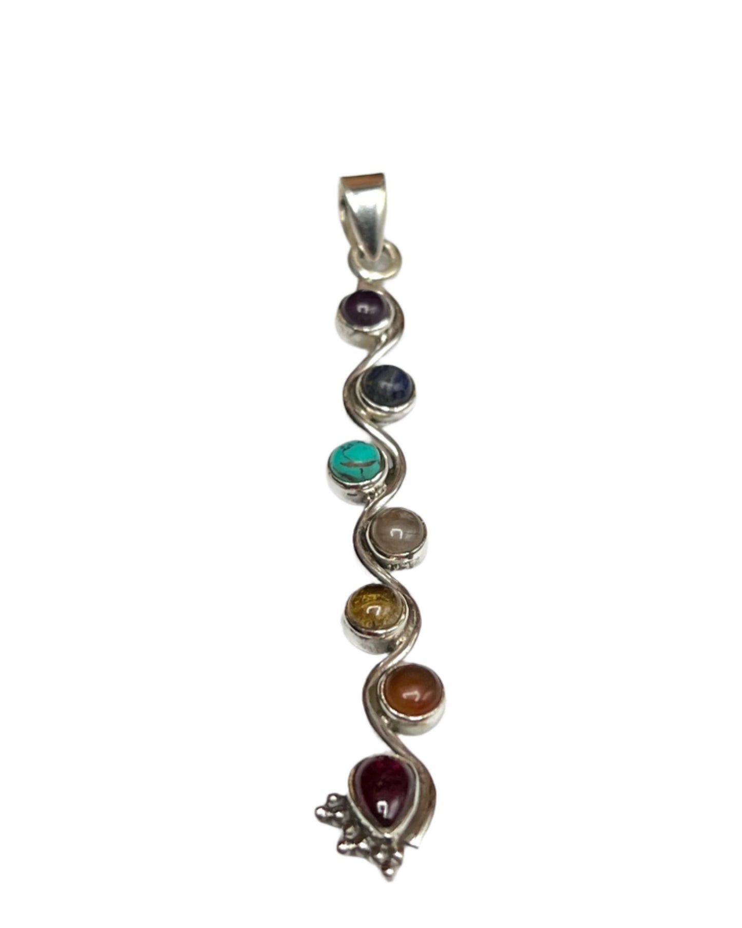 7 Stone Chakra Pendant