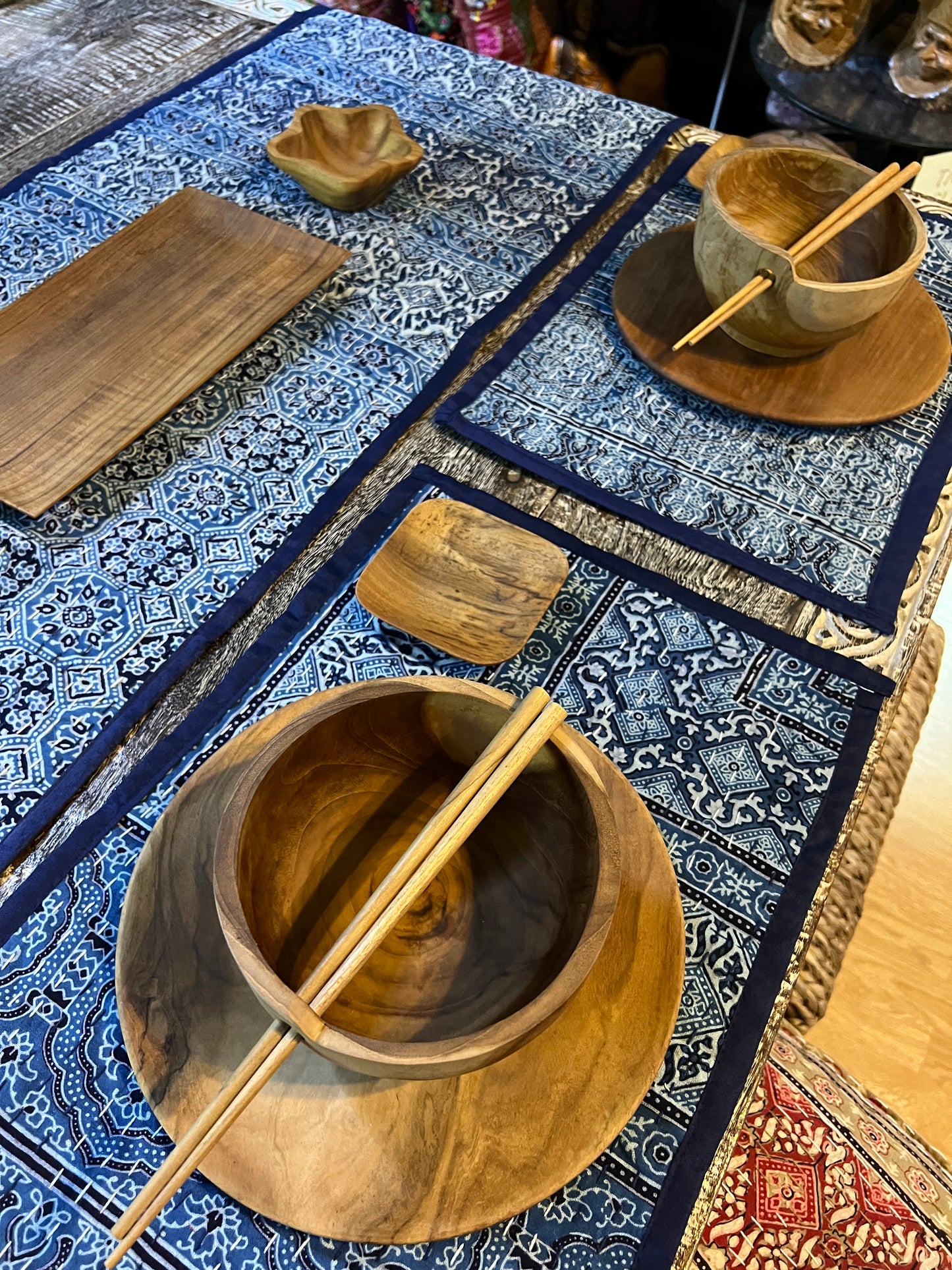 Rajasthani Kantha Placemat Set