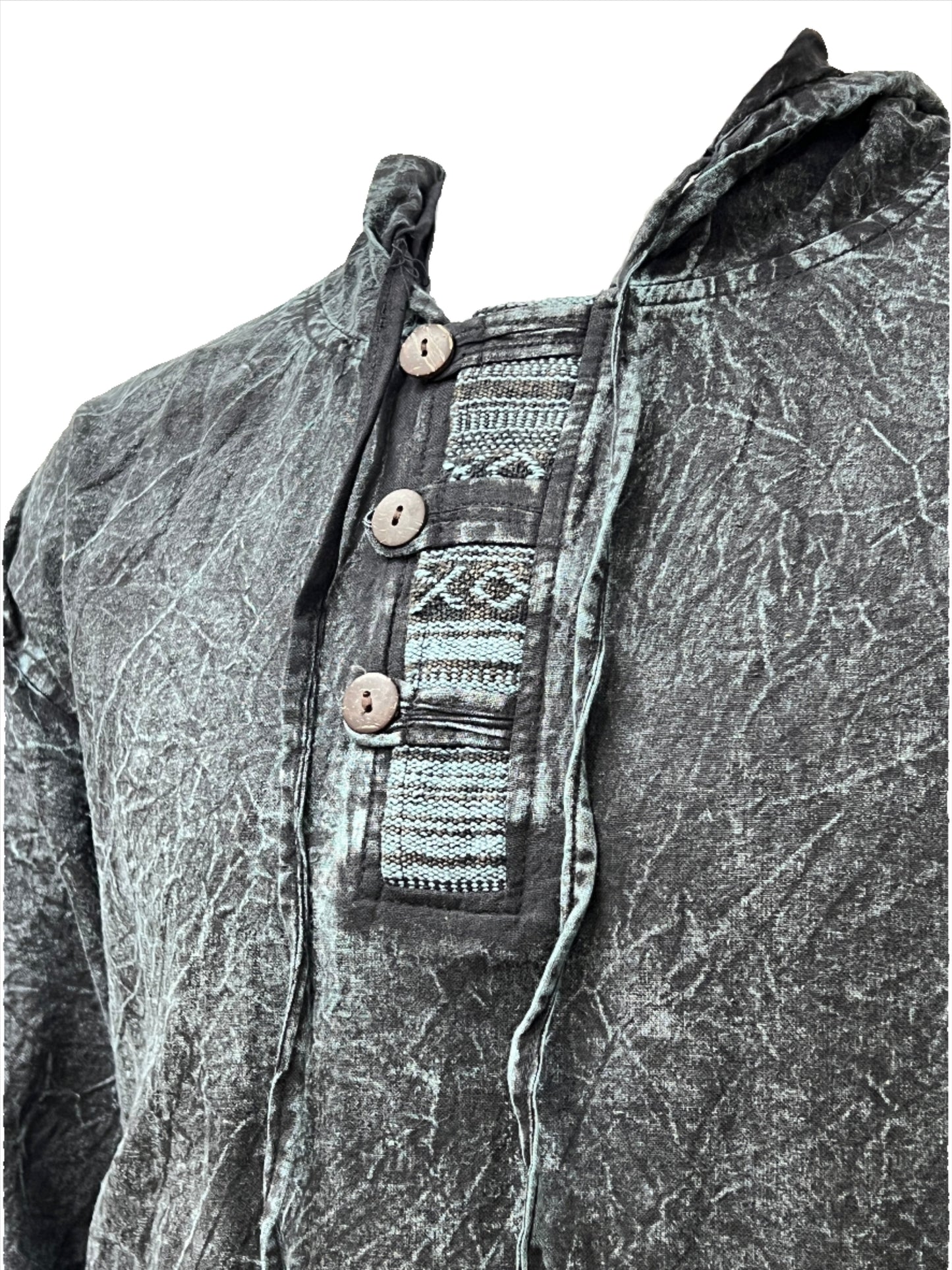 Stonewashed Flower of Life Hoodie