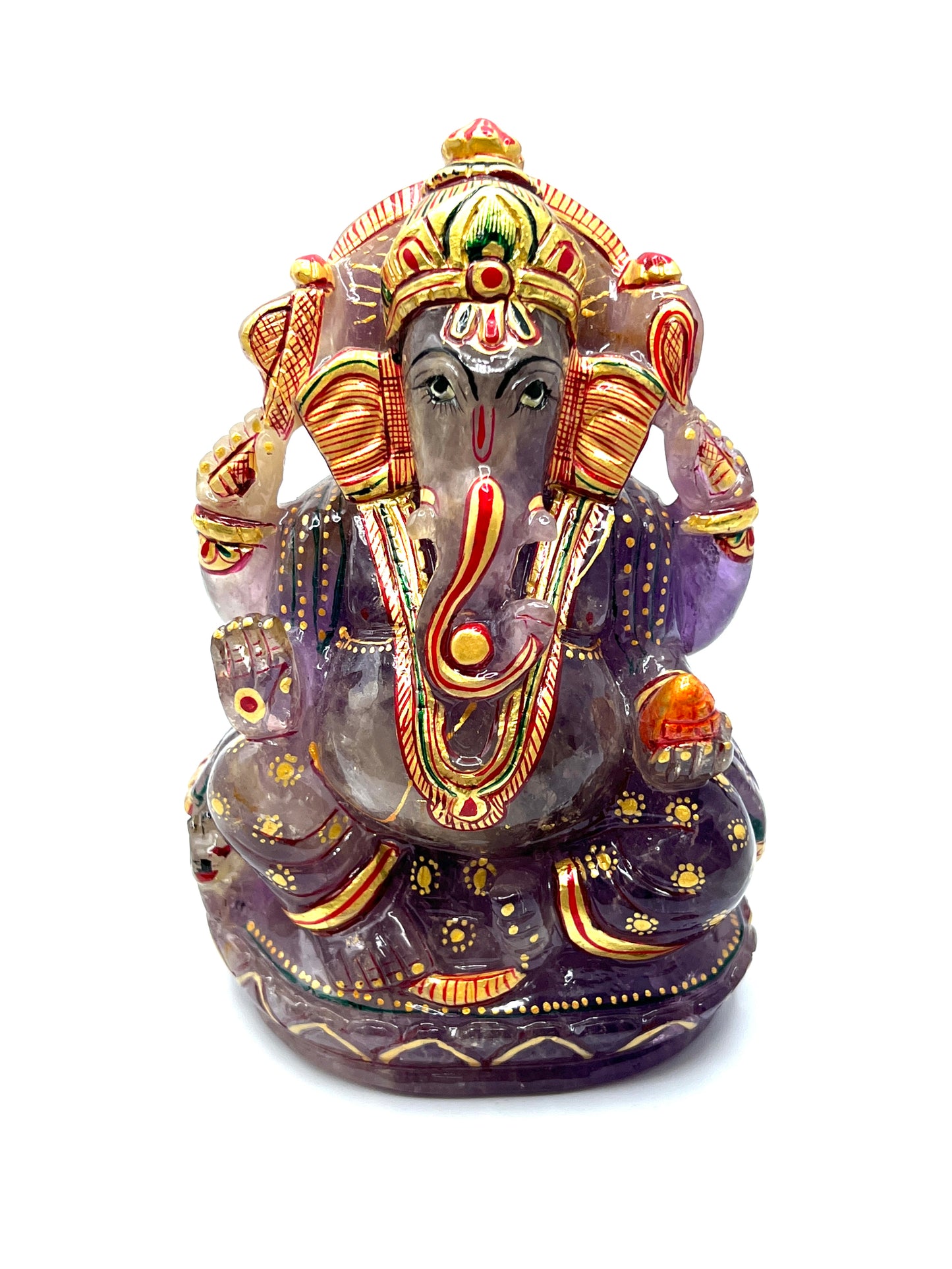 Crystal Carved Ganesha