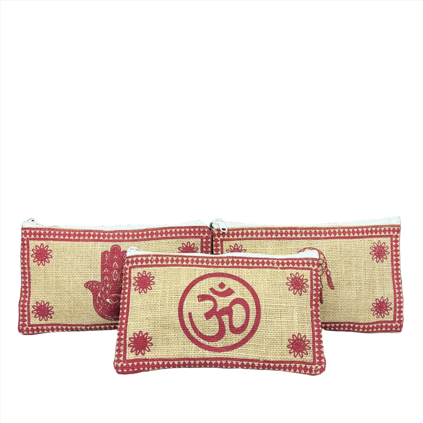 Burlap Accessory Purse