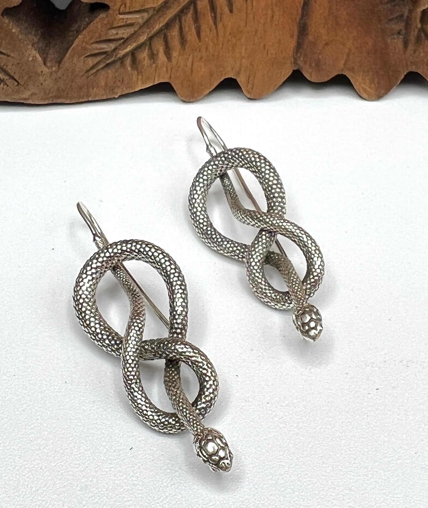 Snake Pin Earrings