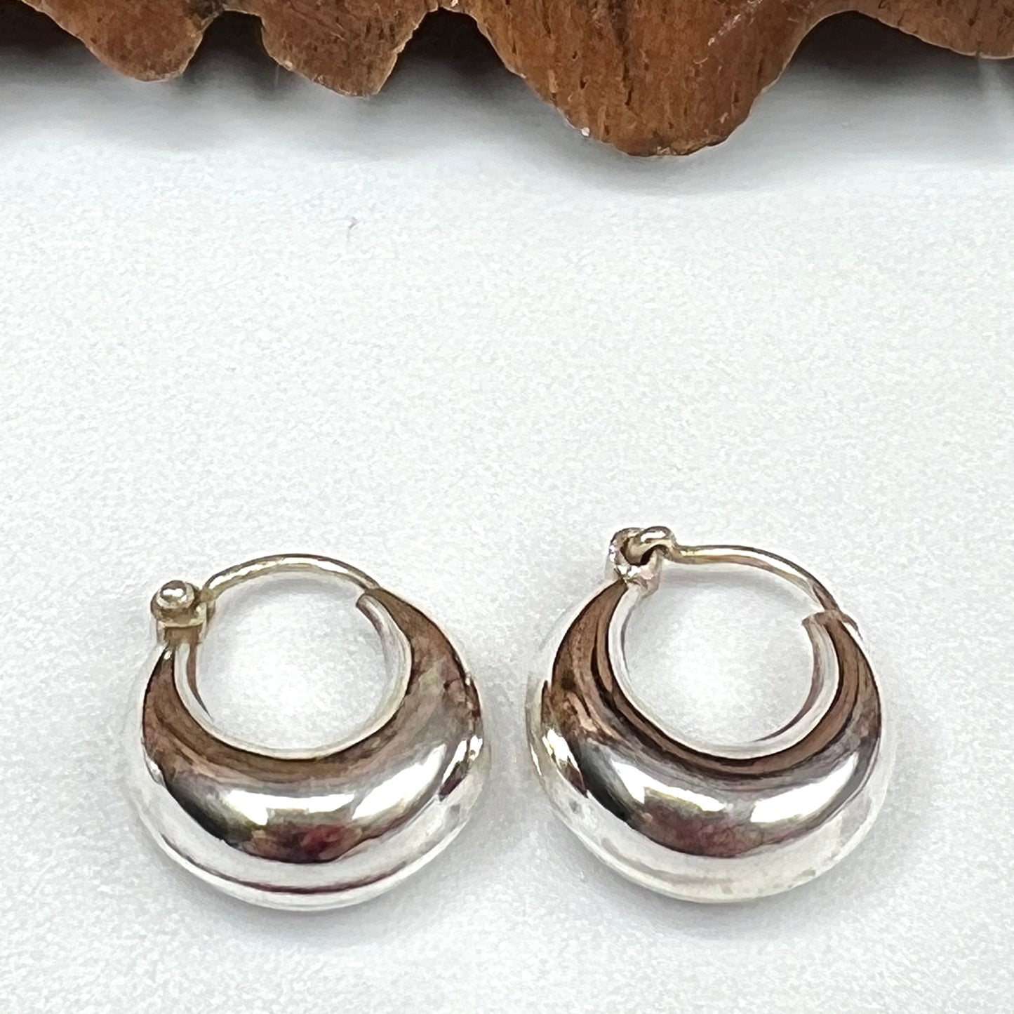 Small Tribal Hoop Earrings