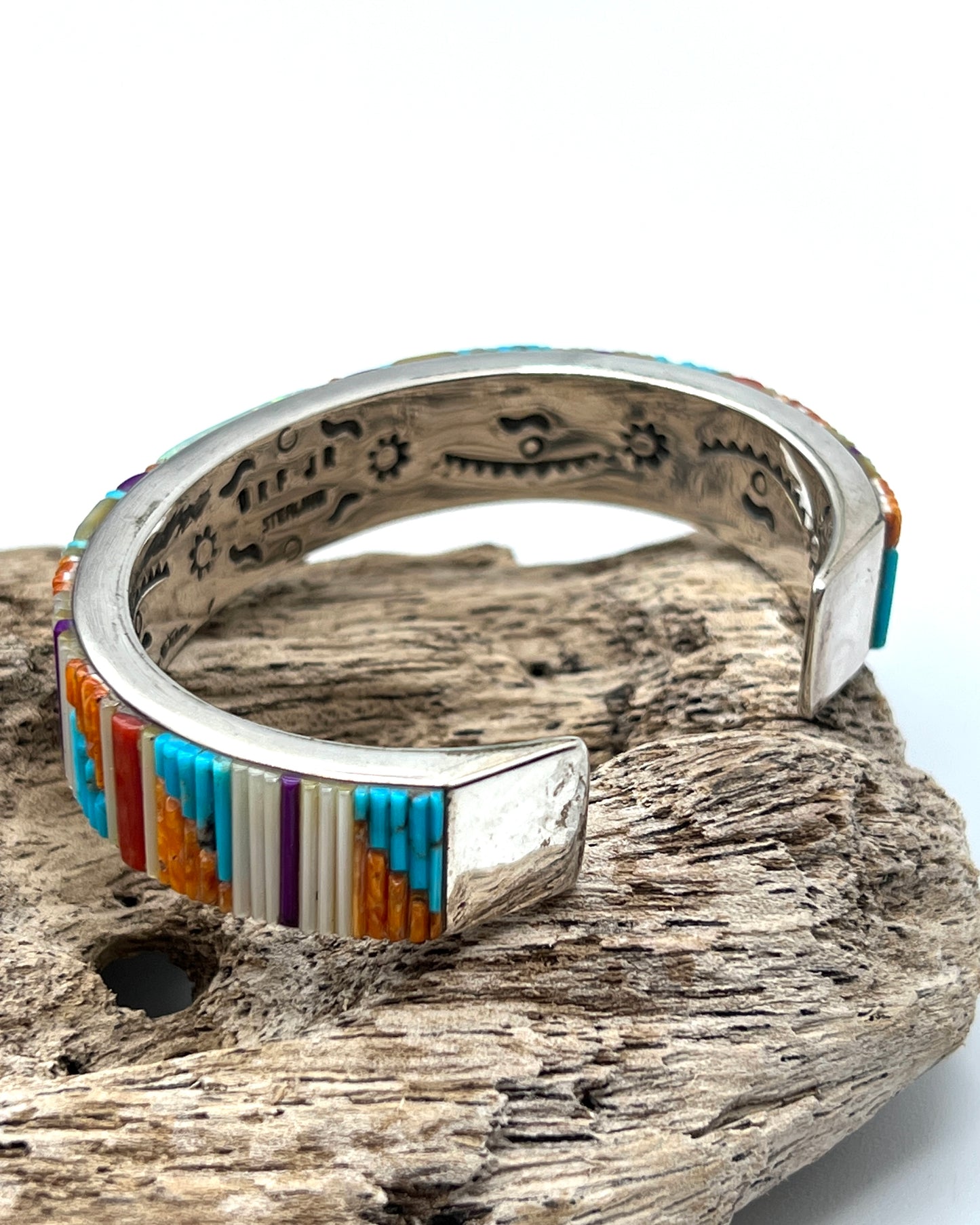 Vintage Matchstick Opal Bracelet by David Freeland