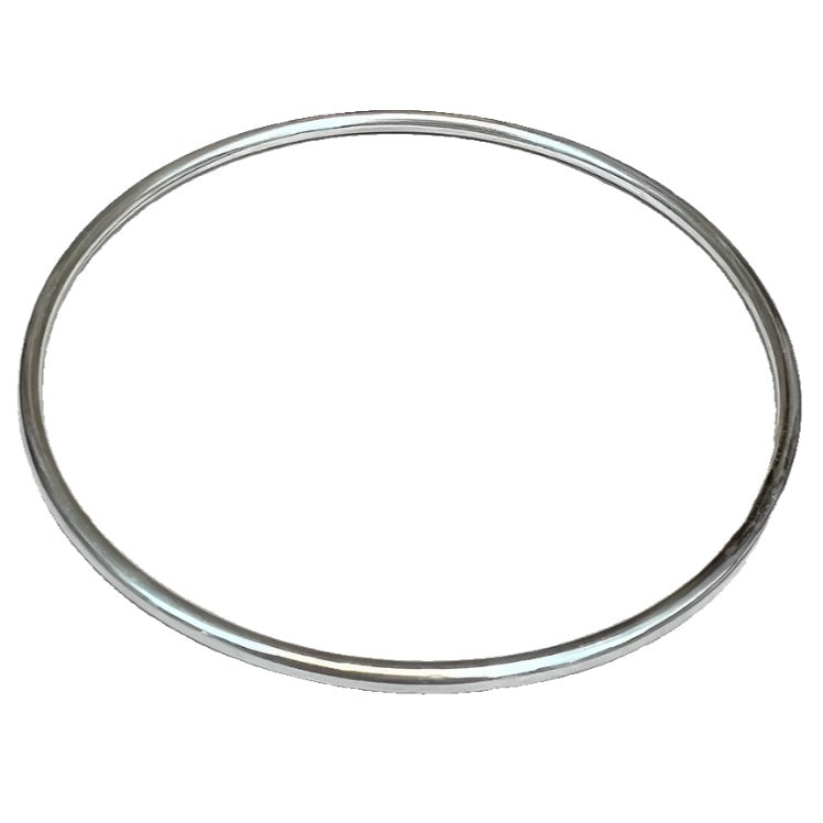 Sterling Silver Plain Bangle