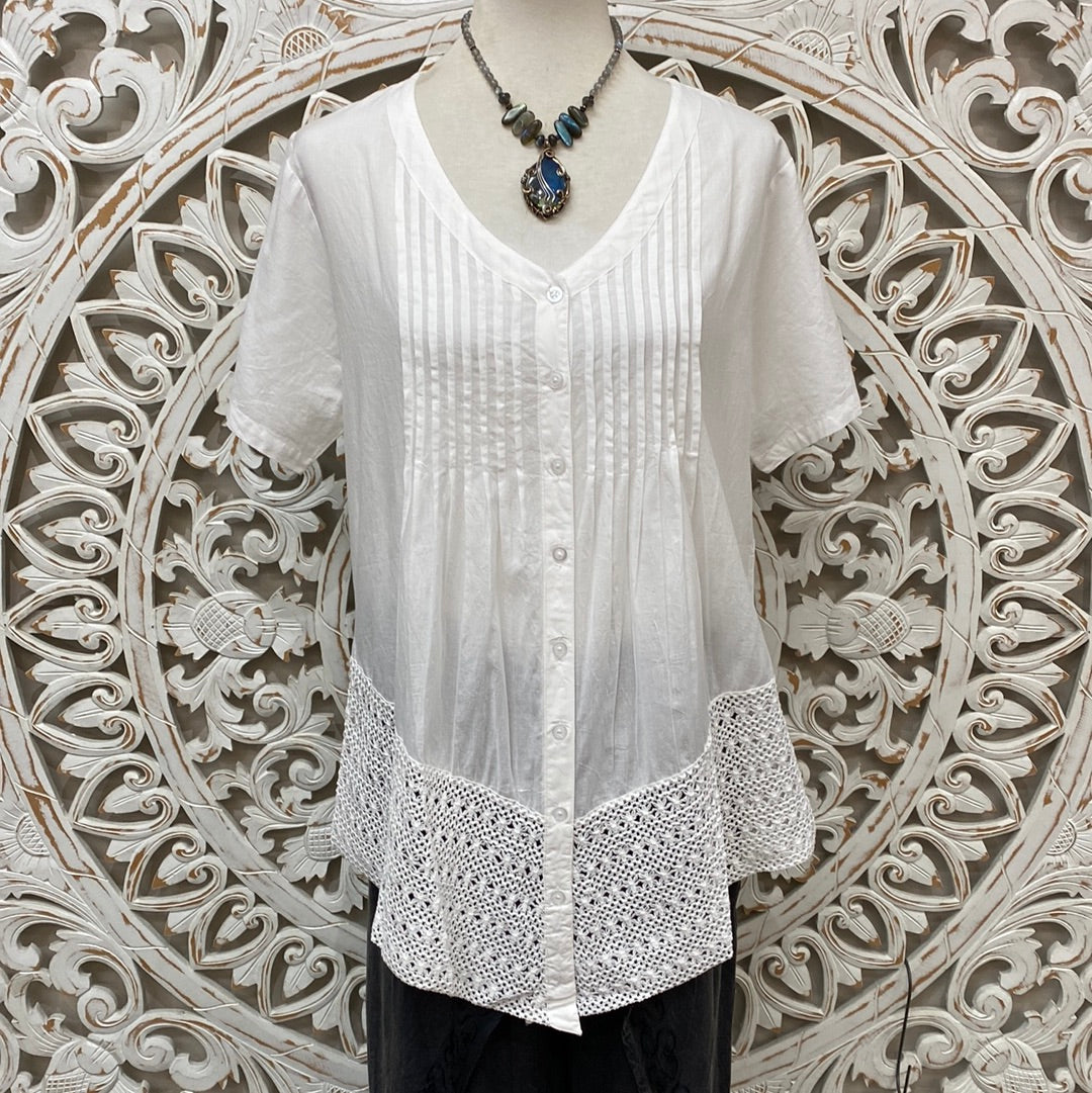 White kurta outlet tops