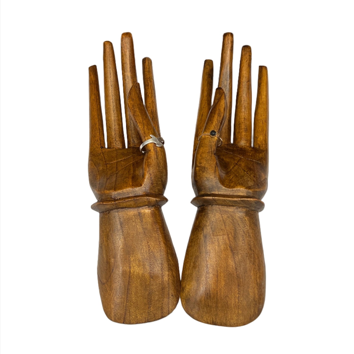 Resting Double Hand Statues