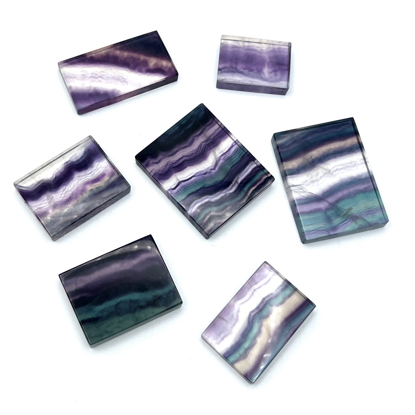 Fluorite Slab Slices