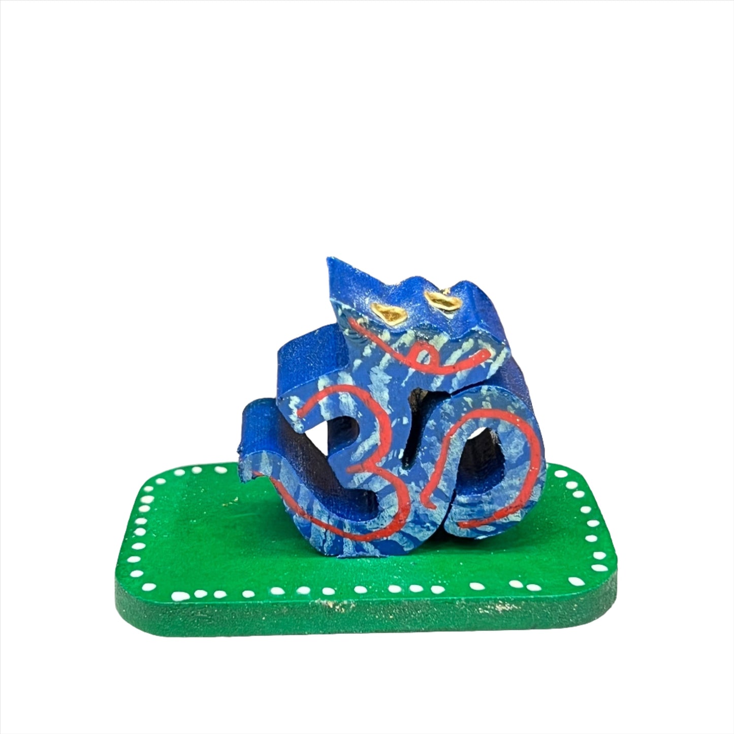 Om Painted Incense Burner