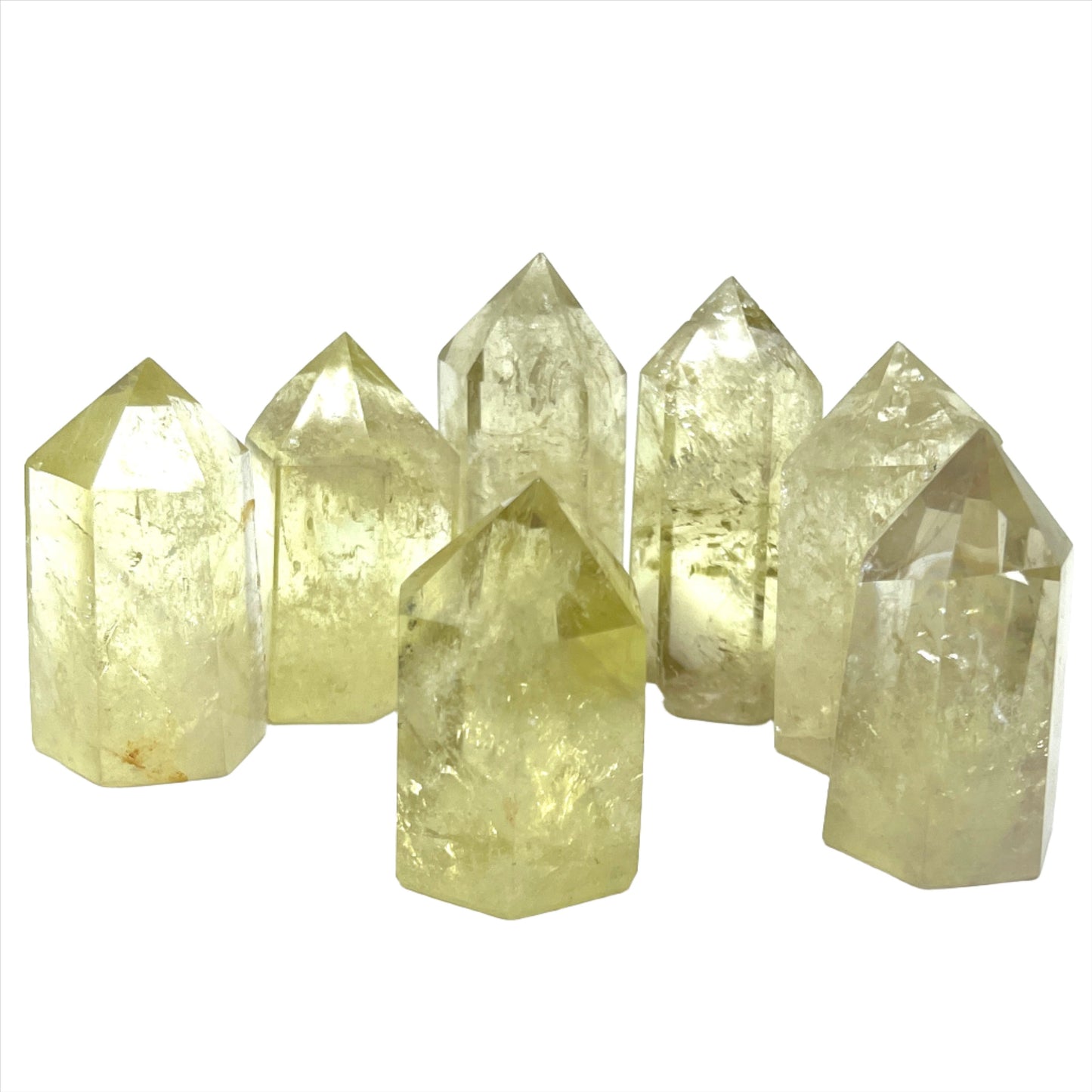 Natural Citrine Polished Towers